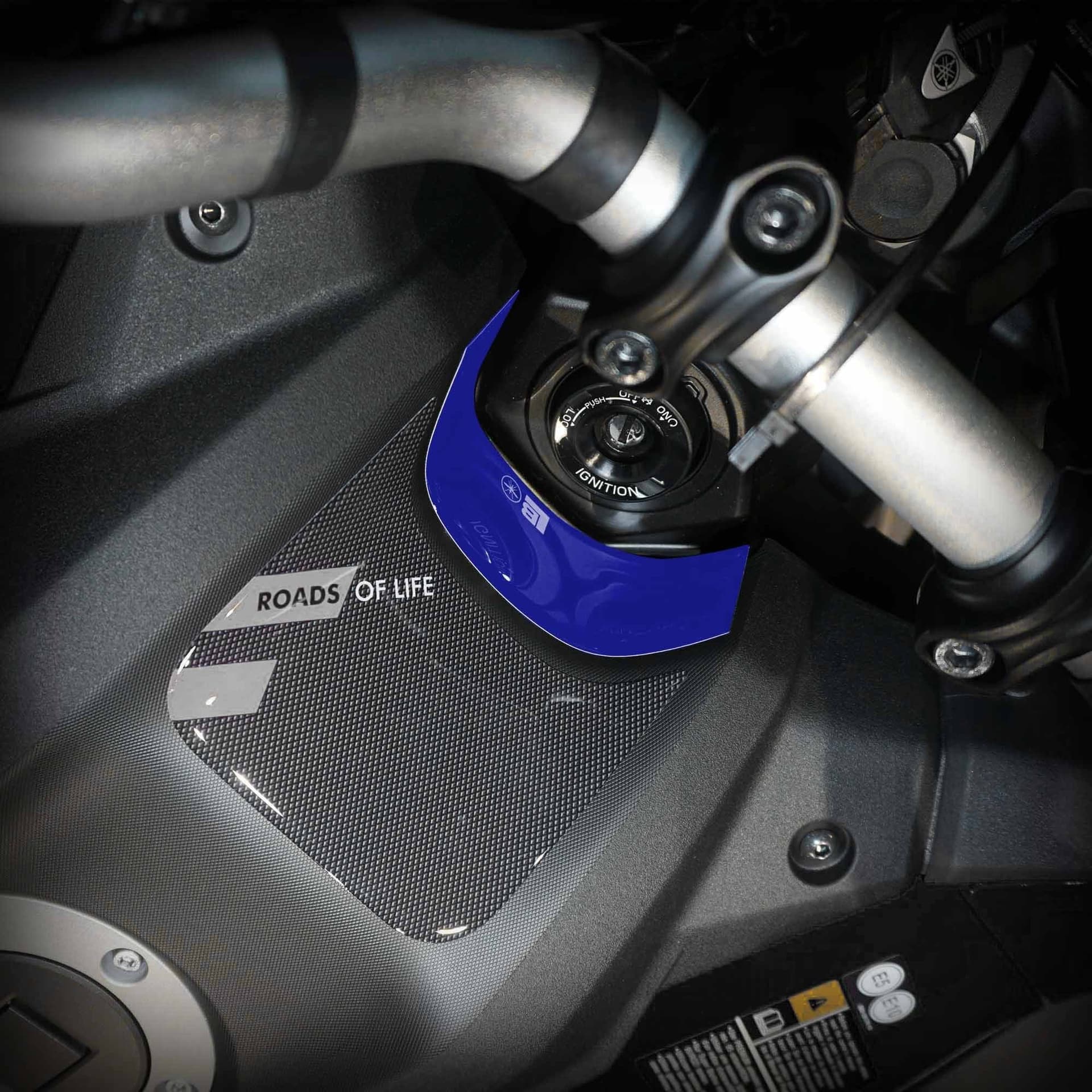 Adesivo 3D Protezione Chiave moto compatibile con Yamaha Tracer 9 GT+ 2026 - 2
