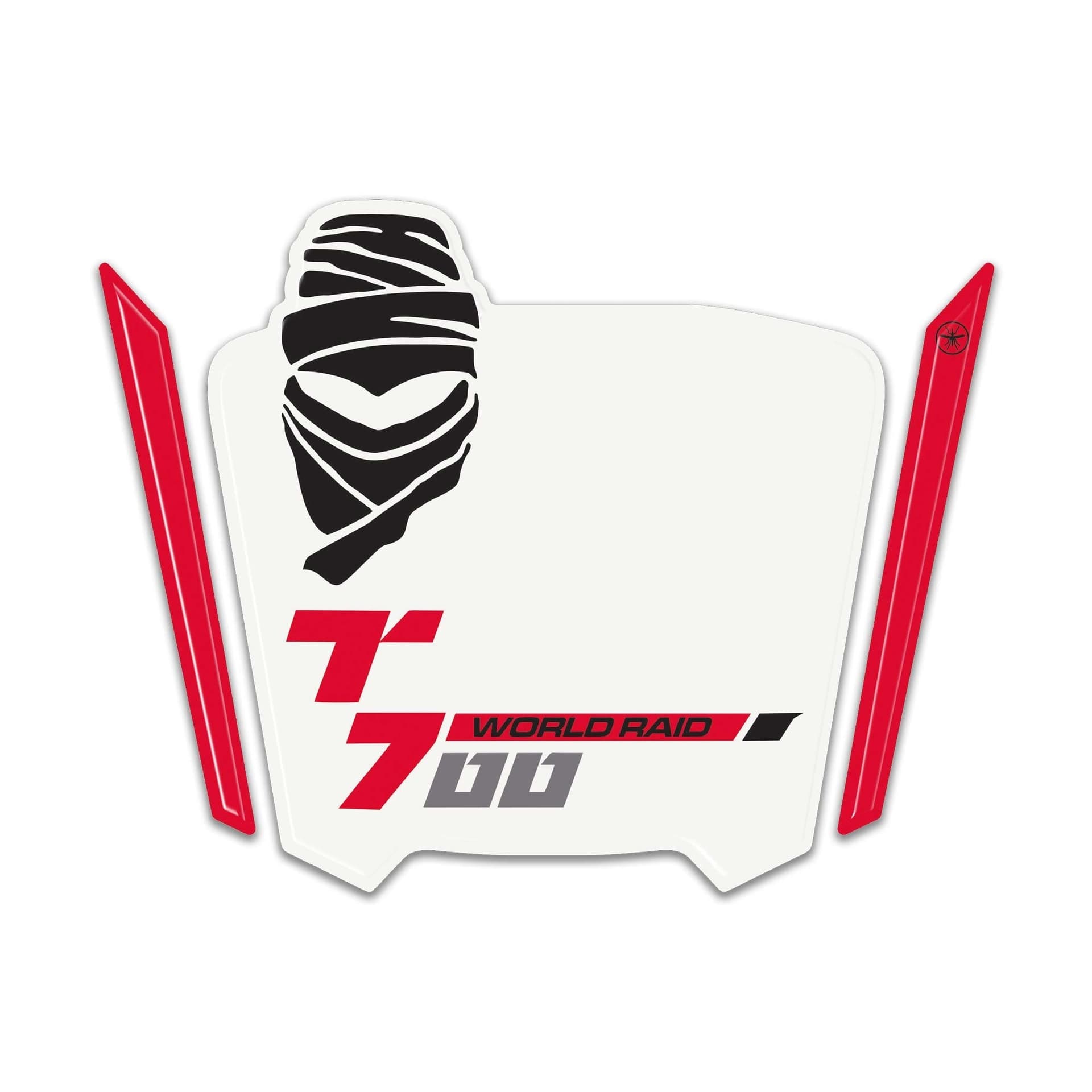 Adesivi 3D Cupolino moto compatibili con Yamaha Tenere 700 World Raid 2026 - 7