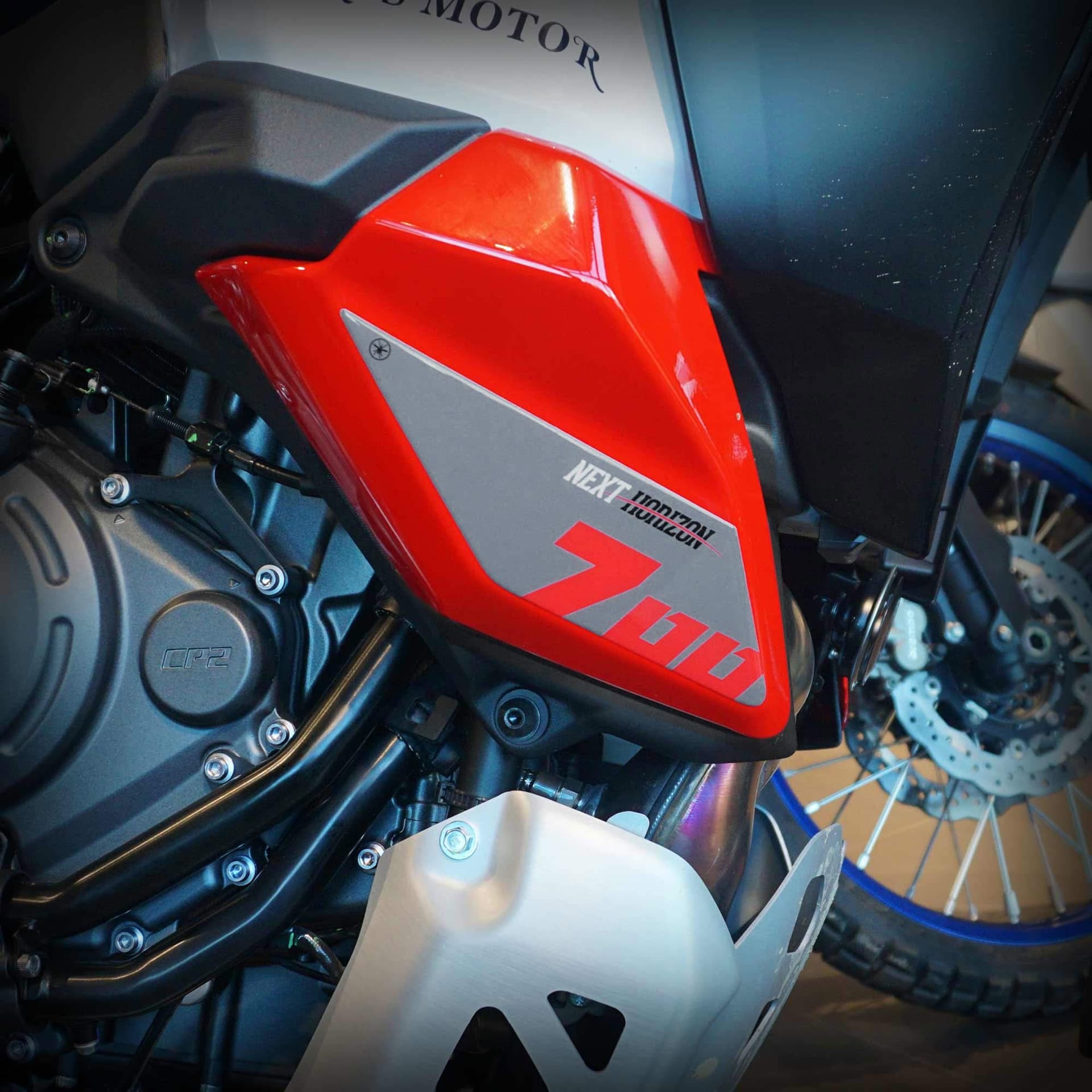 Adesivi 3D Pance moto compatibili con Yamaha Tenere 700 World Raid 2026 - 11