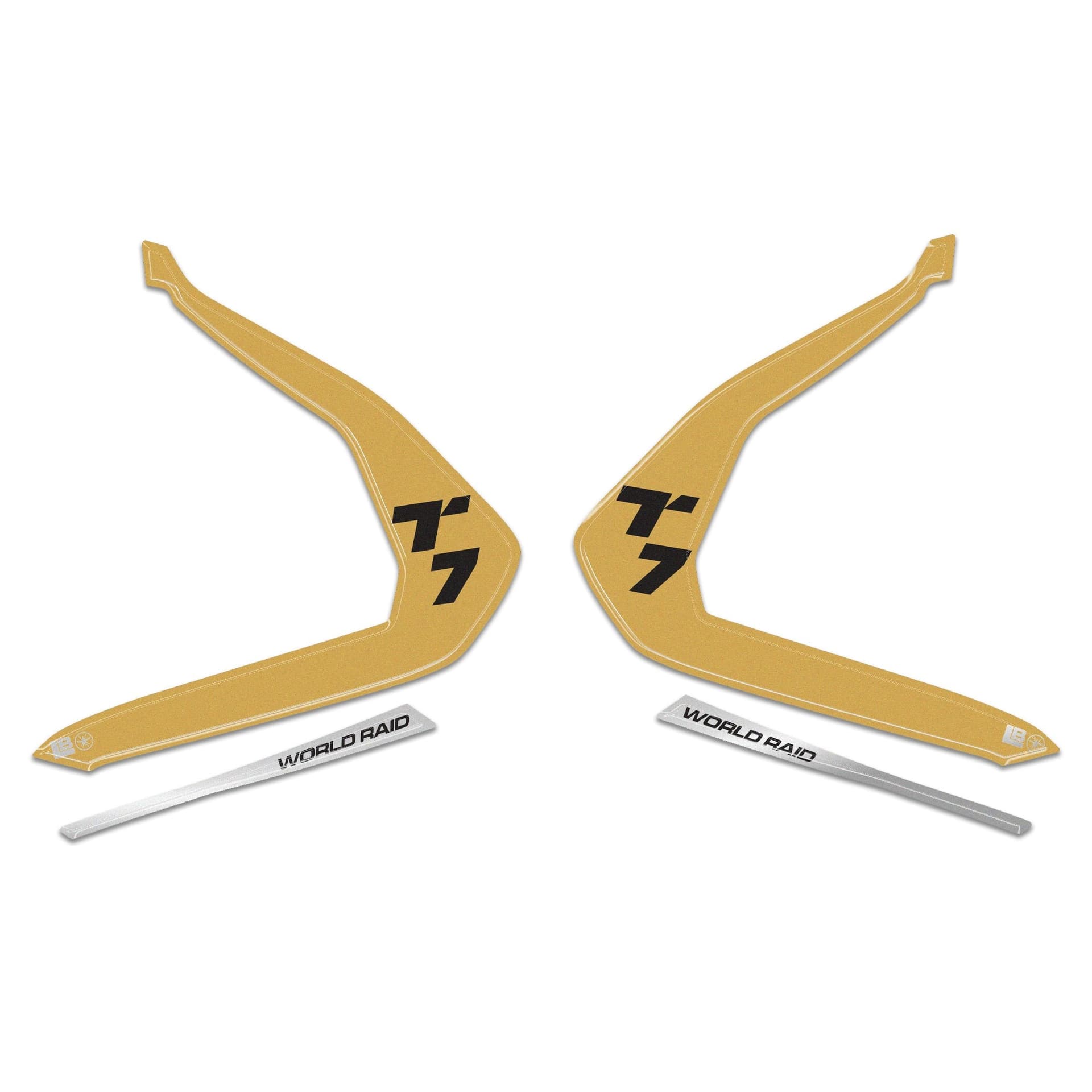 Adesivi 3D Paramani moto compatibili con Yamaha Tenere 700 World Raid 2026 - 2