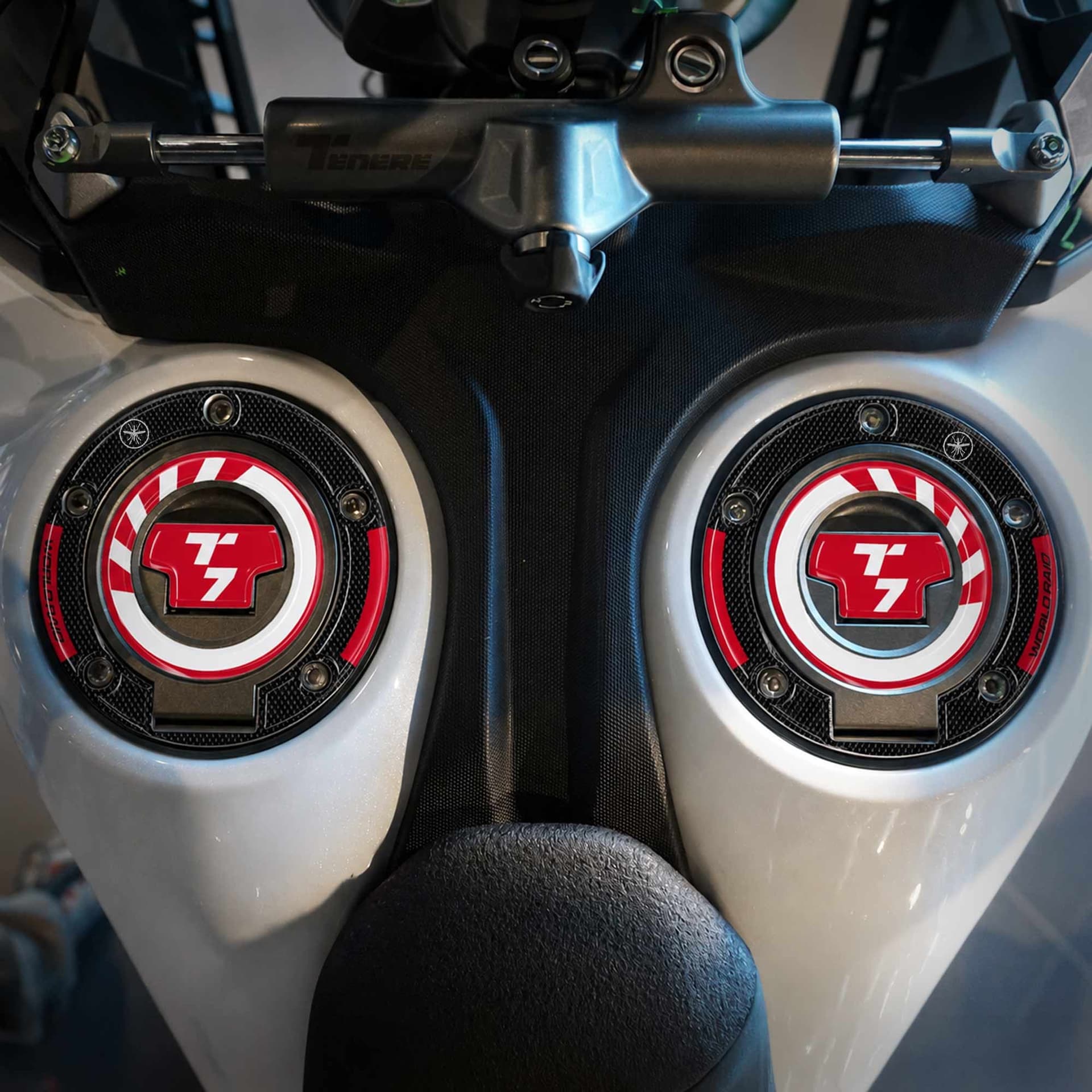 Adesivi Tappo serbatoio compatibili con Yamaha Tenere 700 World Raid 2026 - 9