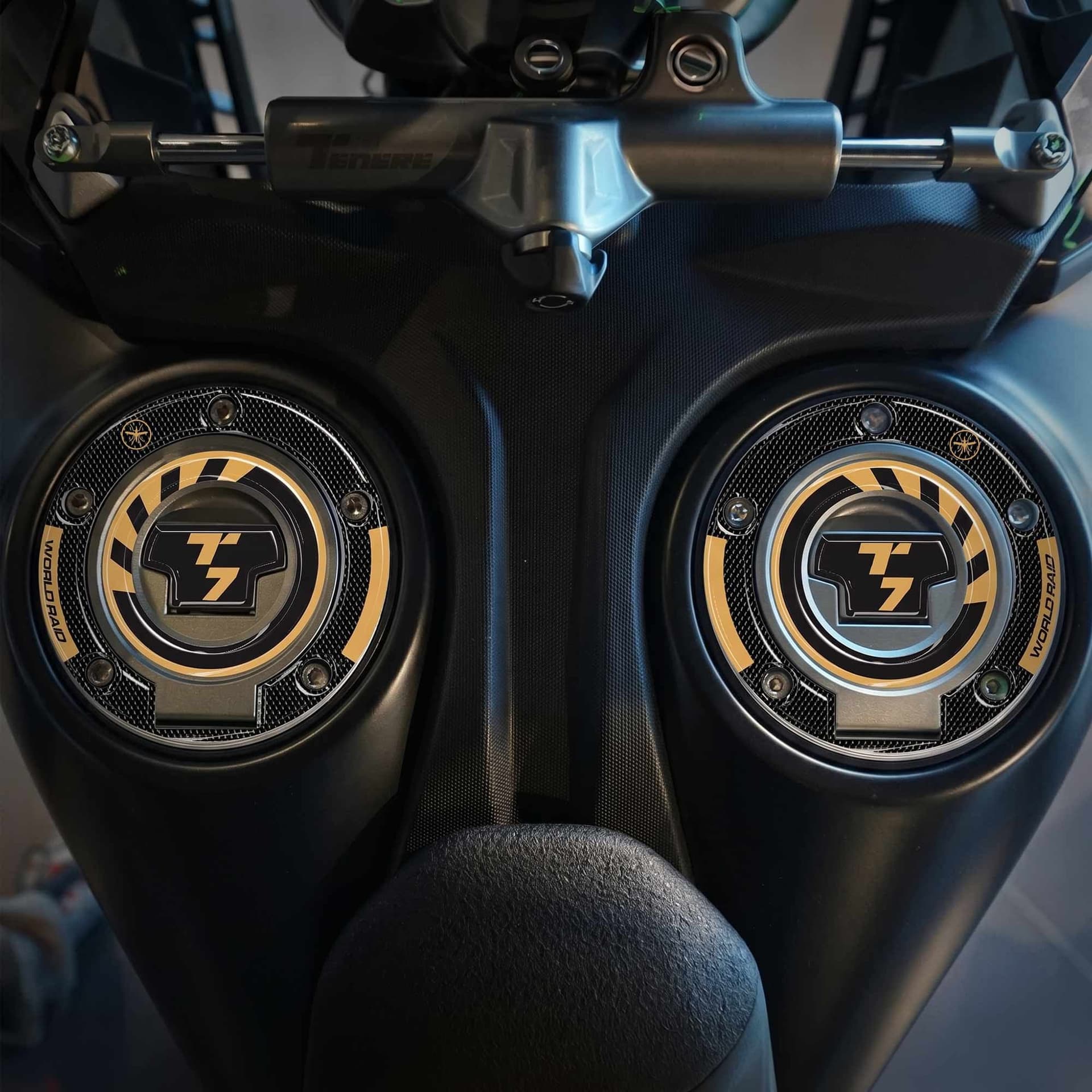 Adesivi Tappo serbatoio compatibili con Yamaha Tenere 700 World Raid 2026 - 10