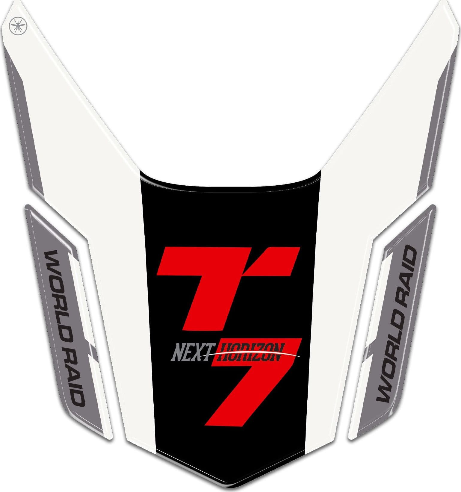 Adesivo 3D Coda moto compatibile con Yamaha Tenere 700 World Raid 2026 - 8