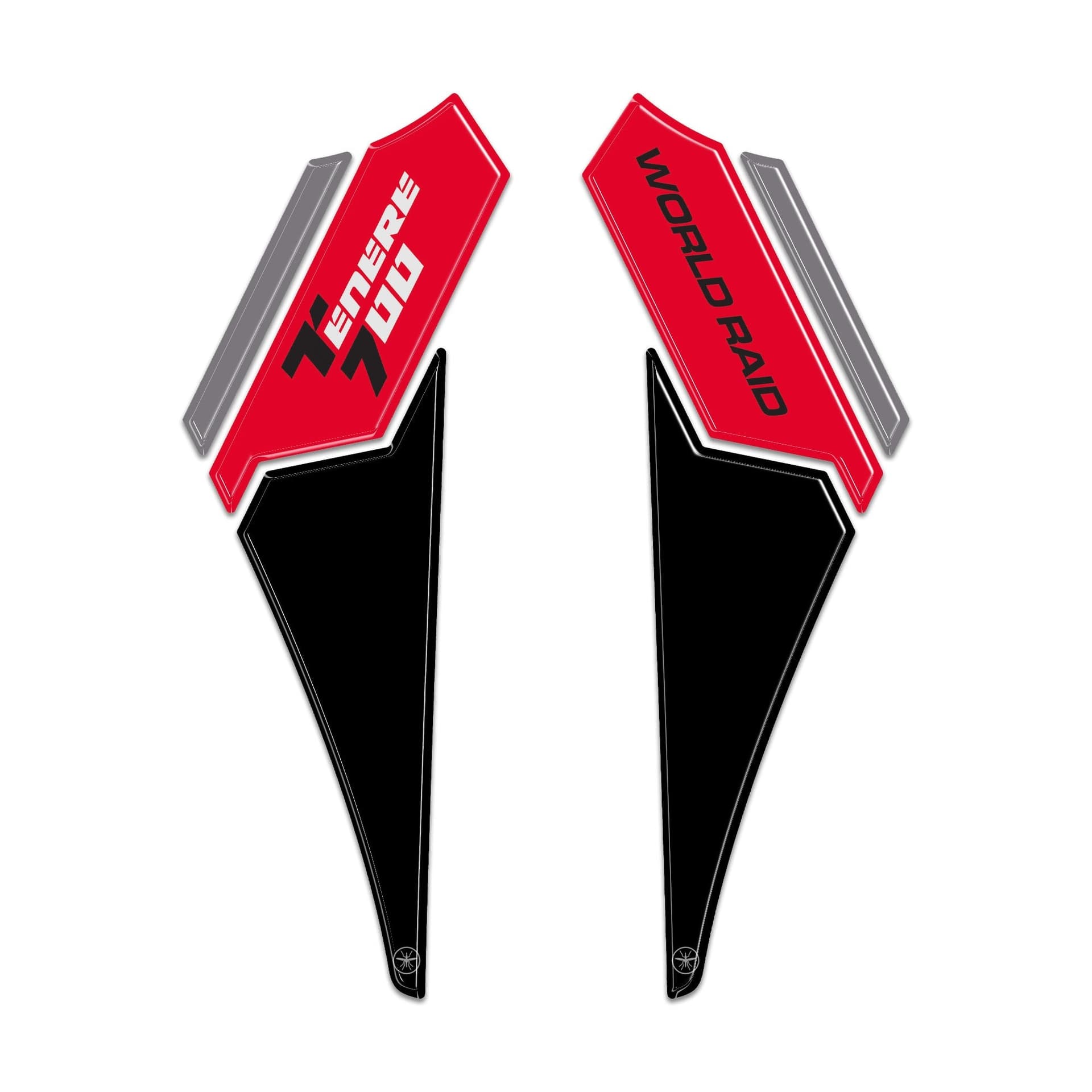 Paraserbatoio adesivo compatibile con Yamaha Tenere 700 World Raid 2026 - 7