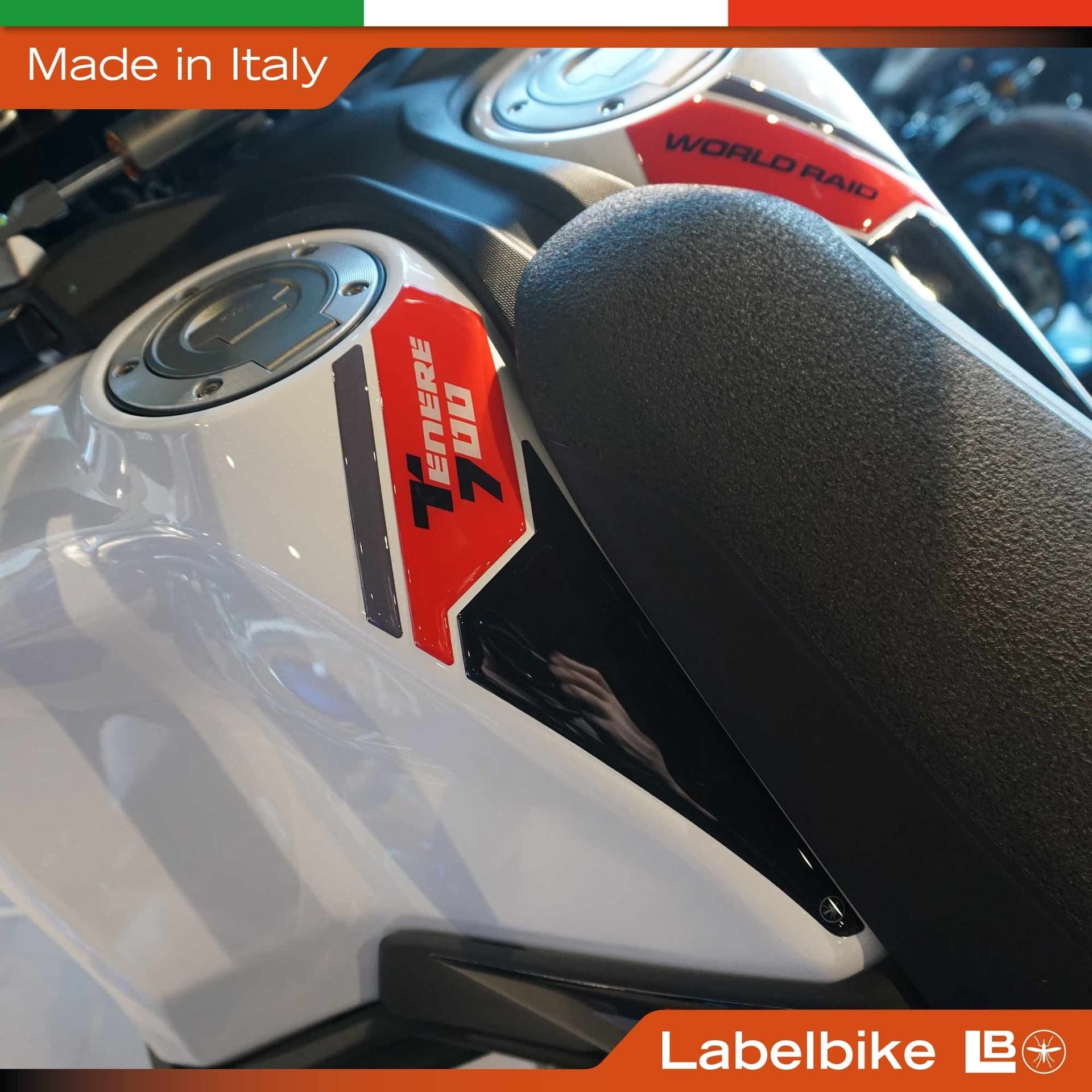 Paraserbatoio adesivo compatibile con Yamaha Tenere 700 World Raid 2026 - 8