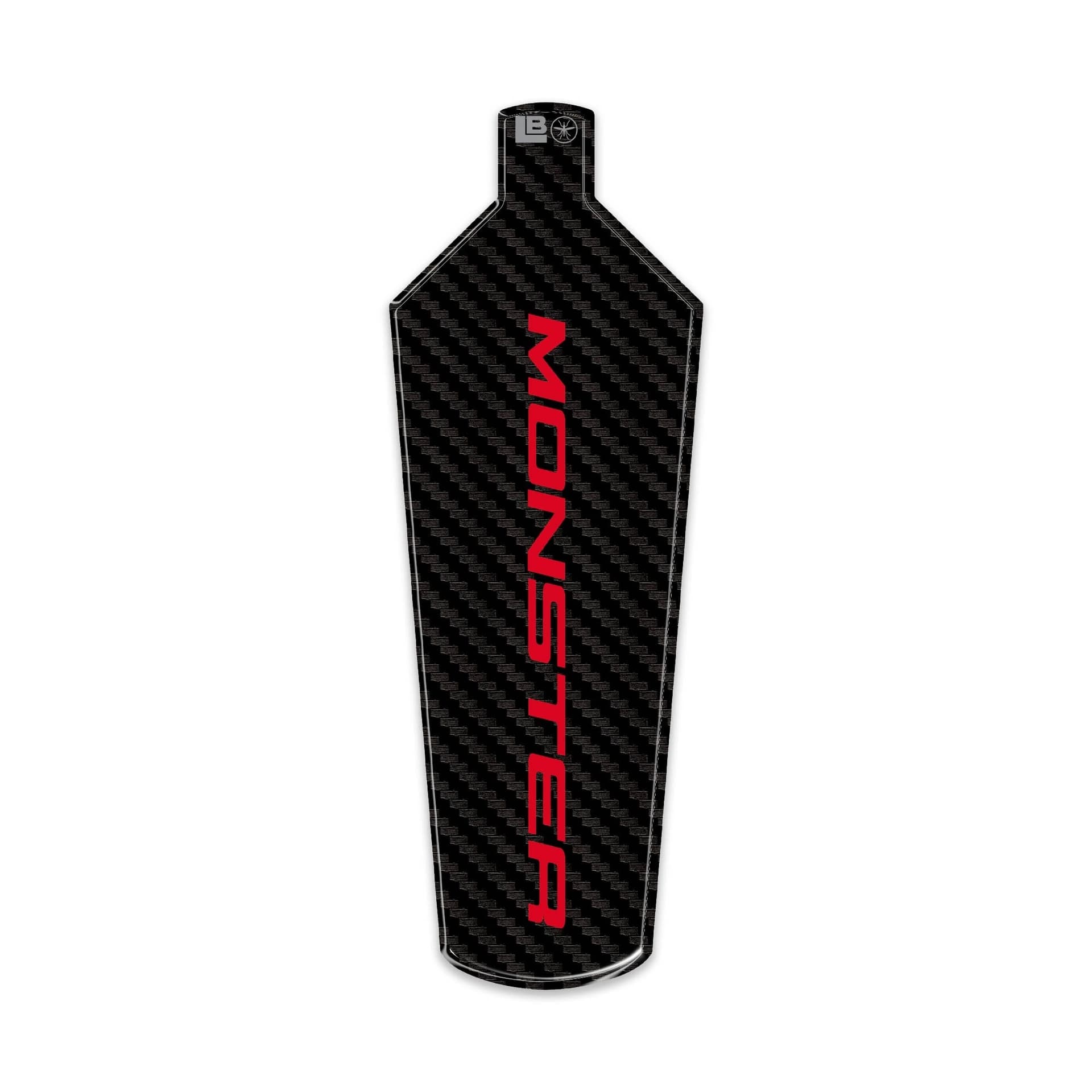 Adesivo 3D Parafango Posteriore moto compatibile con Ducati Monster V2 2026 - 2