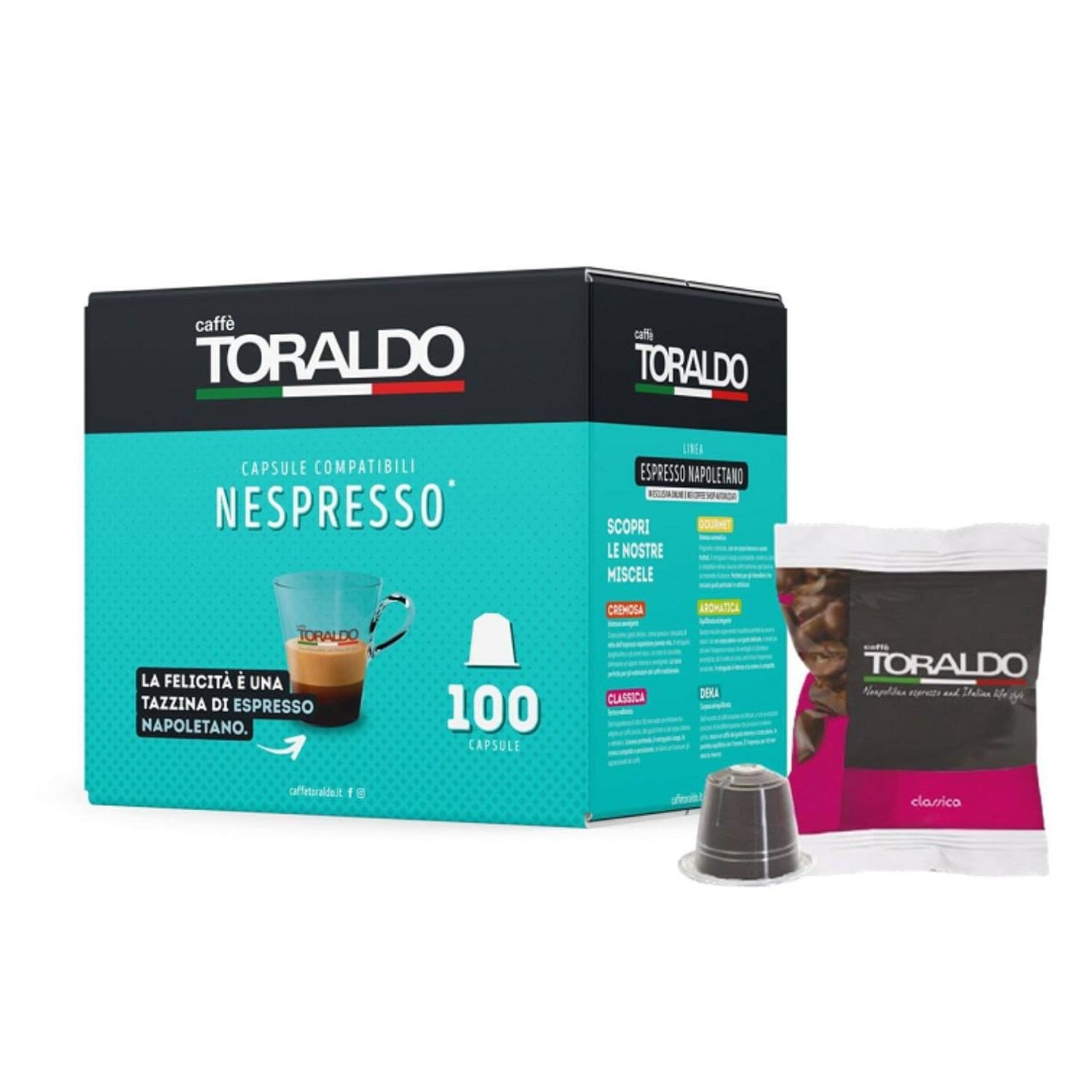 Caffè Toraldo Miscela Classica 100 Capsule Nespresso - 2