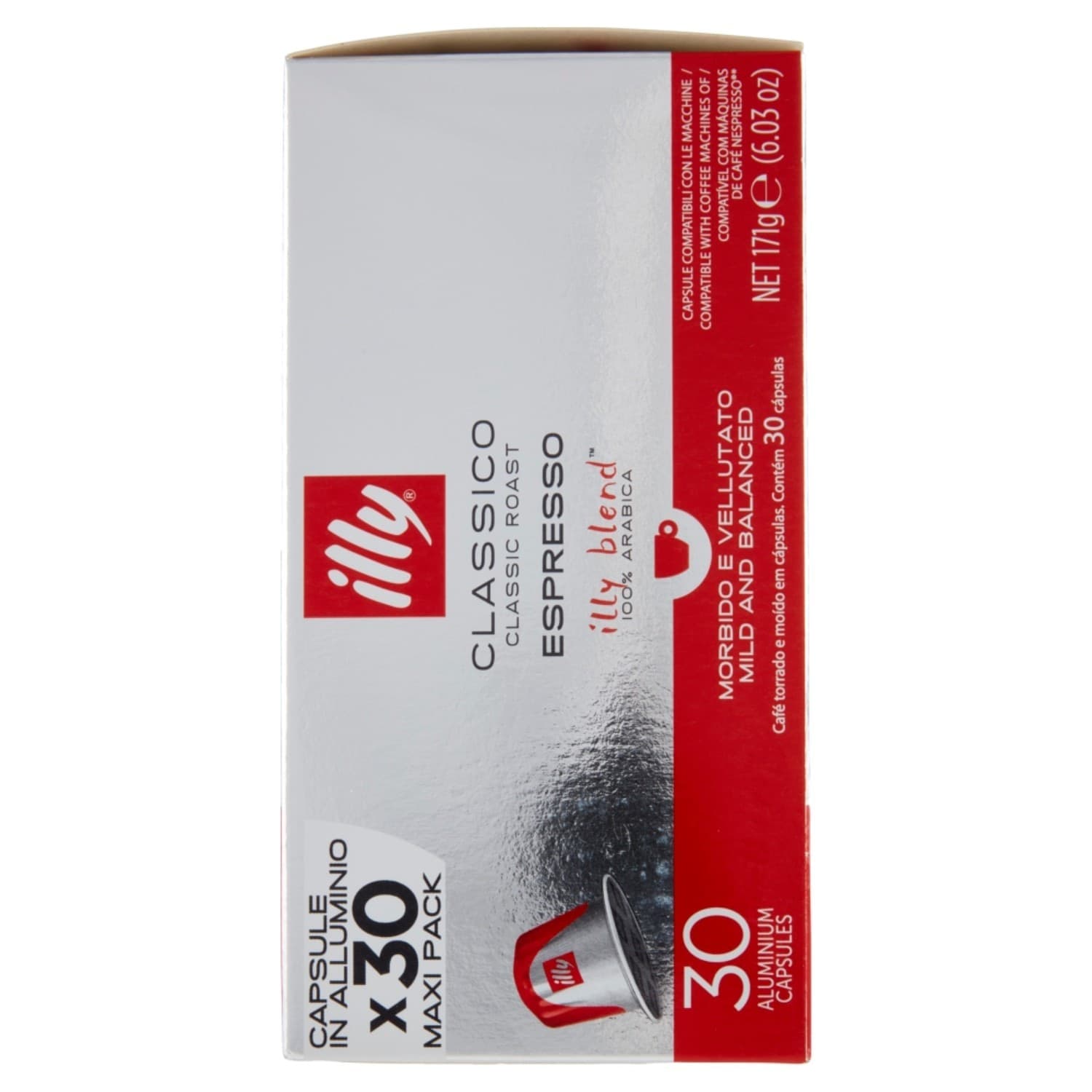 ILLY Capsule Compatibili Nespresso 3 Conf. Da 10 Gusto Classico - 5