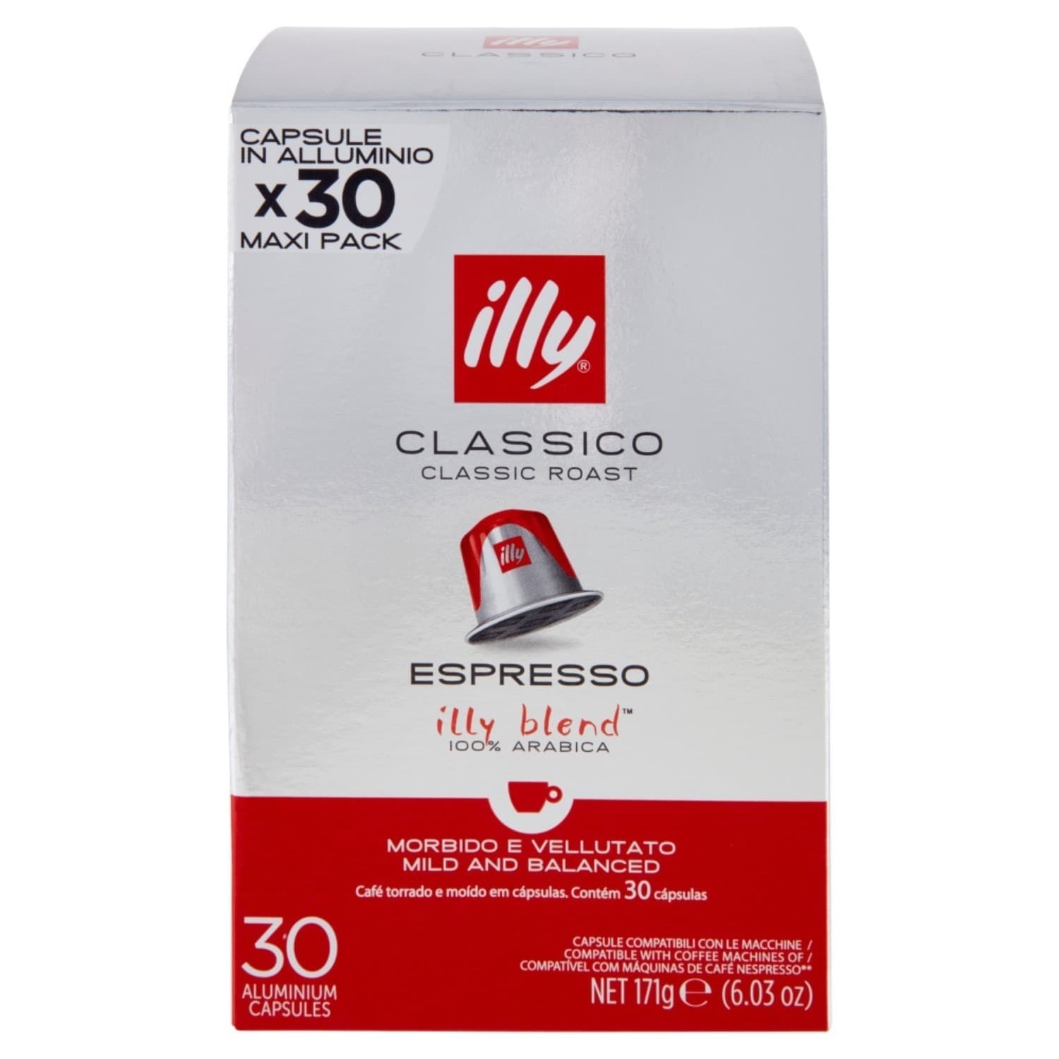 ILLY Capsule Compatibili Nespresso 3 Conf. Da 10 Gusto Classico - 7