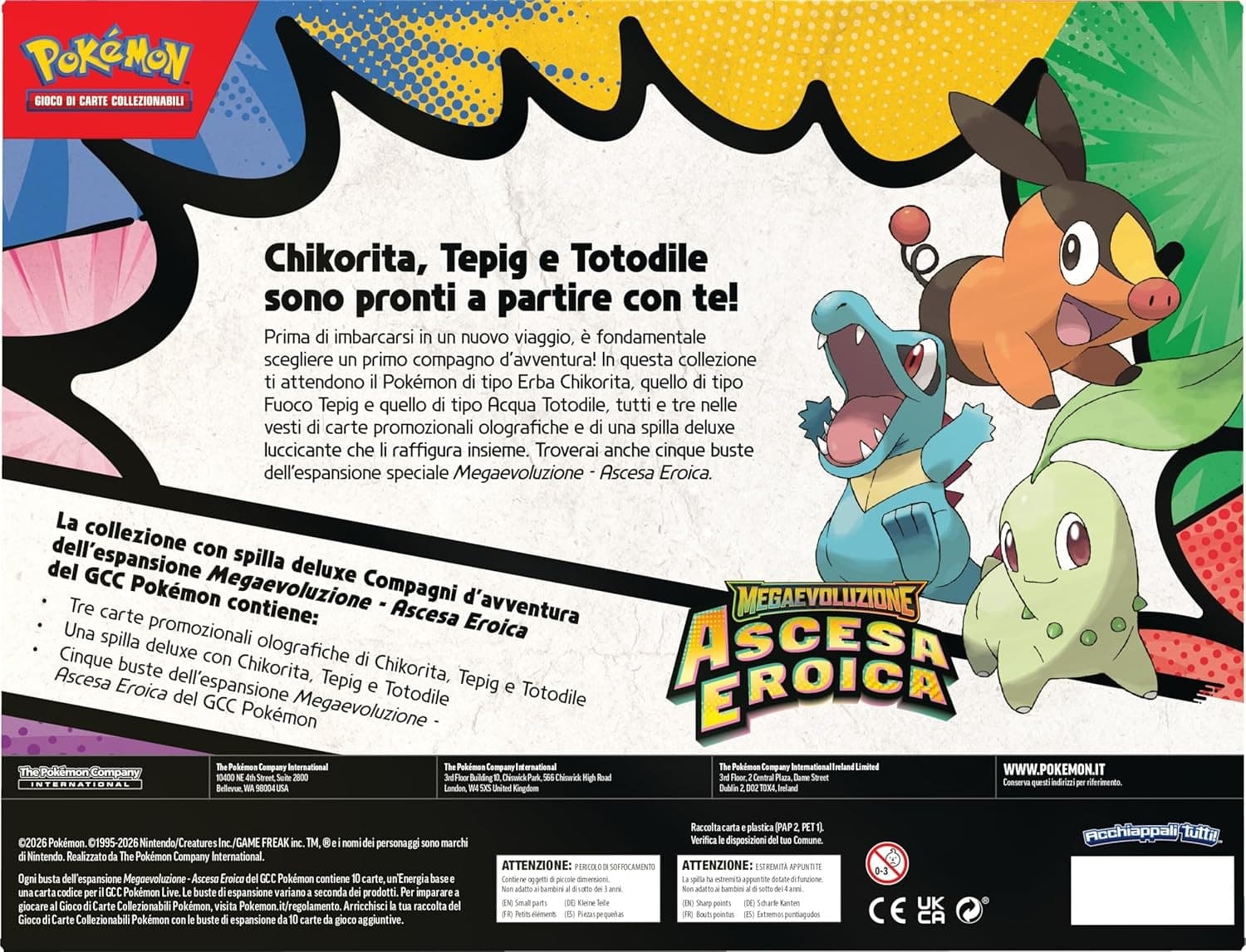 Pokemon - Collezione con spilla Deluxe Compagni d'avventura - 2