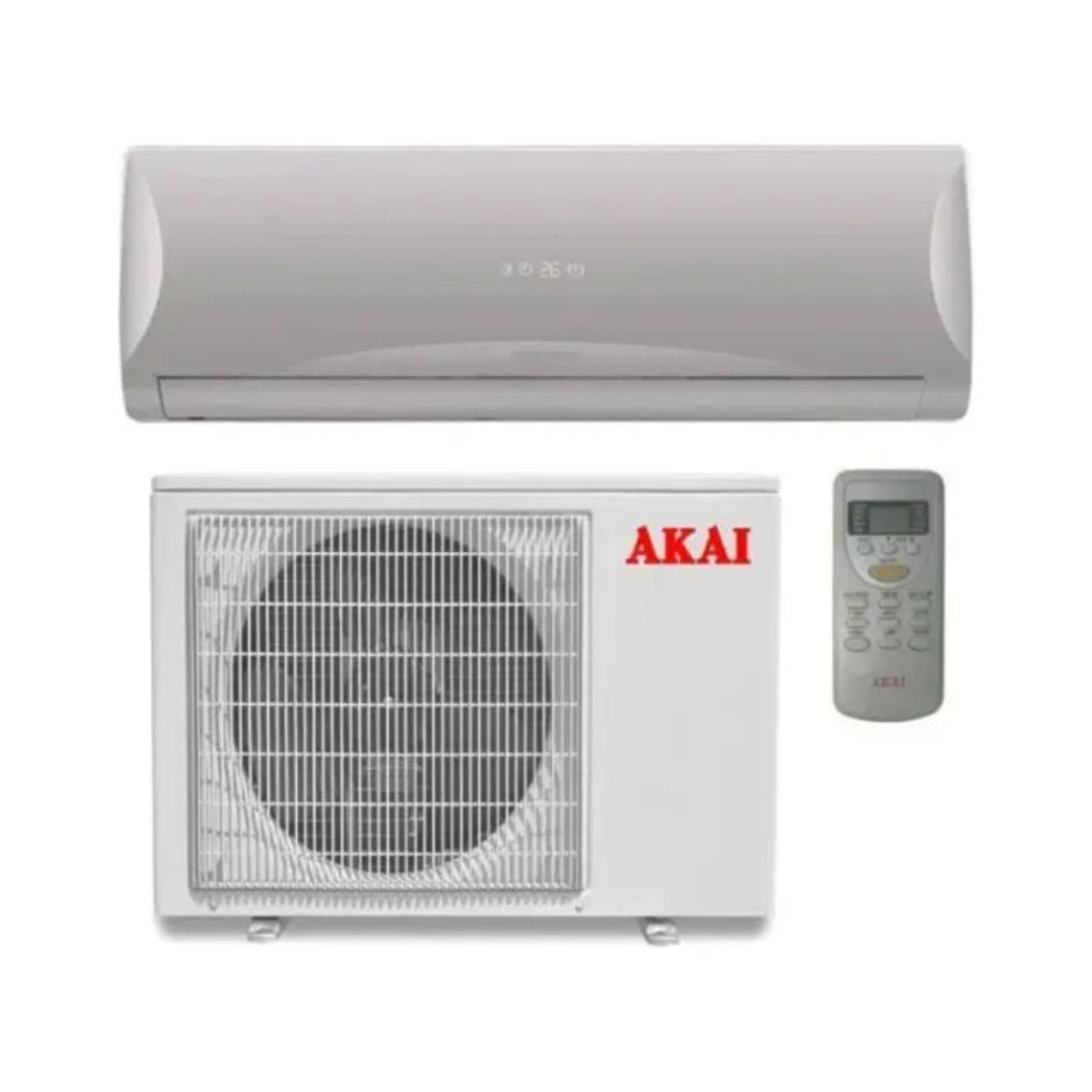 Akai Climatizzatore 9000 Btu Inverter Monosplit A++ /A+ R32 Wi-Fi MISTRAL9025K/C
