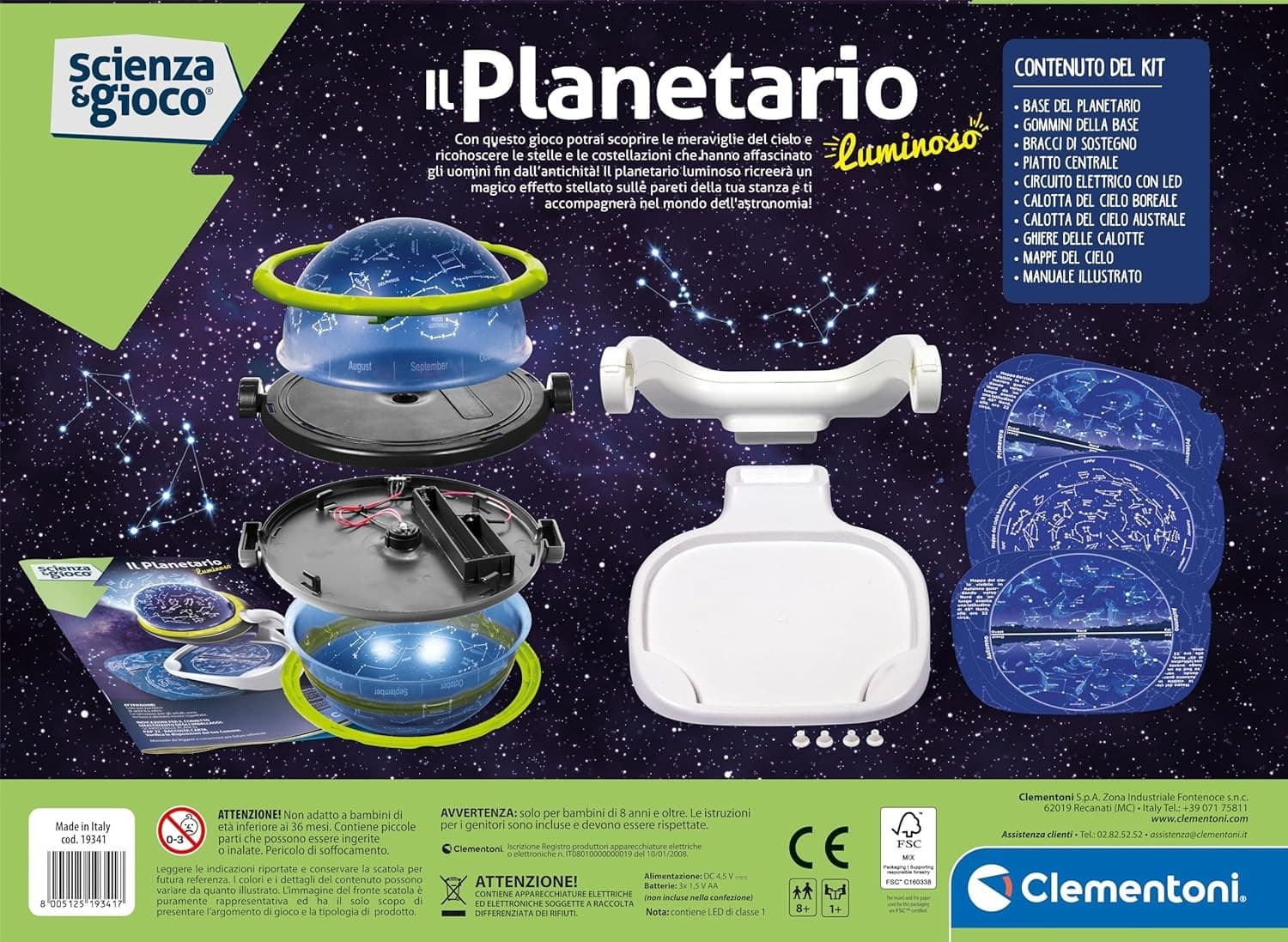 Clementoni - Il Planetario Luminoso 19341 - 7