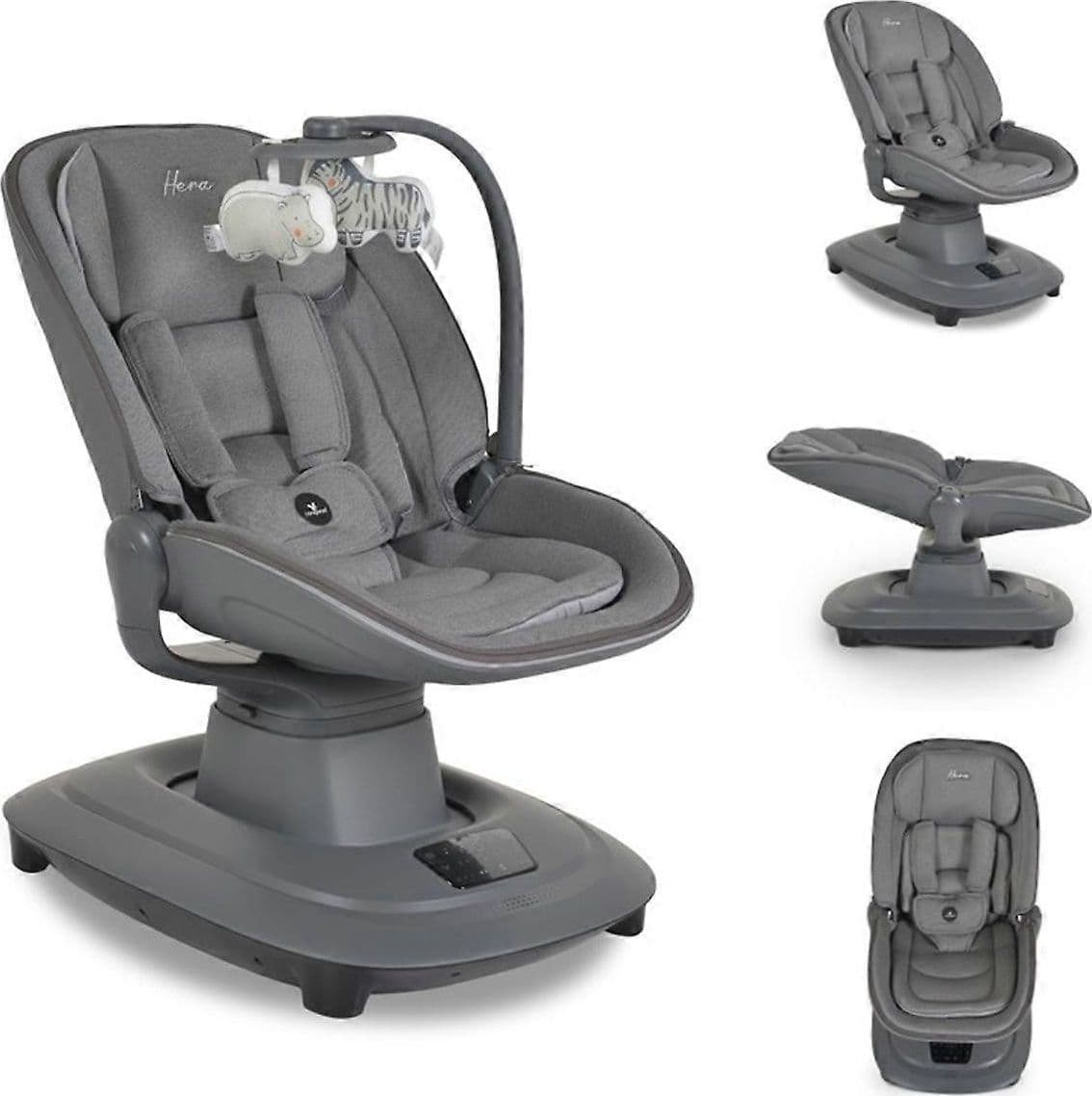 Cangaroo - Sdraietta elettrica Hera Dark Grey