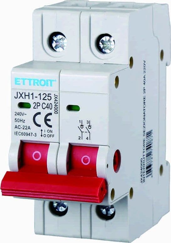 INT. SEZIONATORE 2P 40A 220V