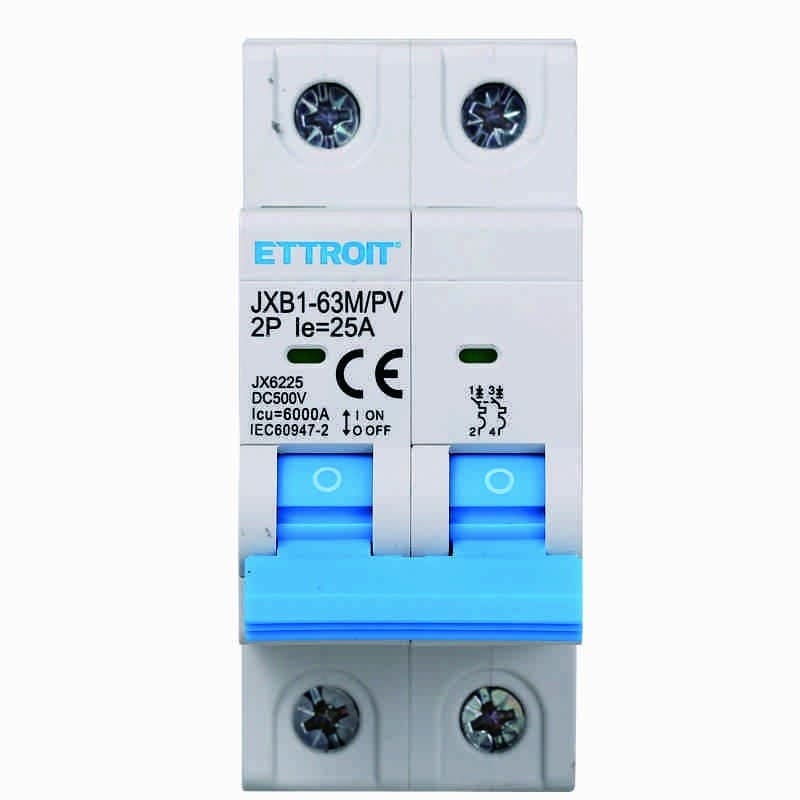 2P INT. Magn. FTV DC 25A 6kA 500V