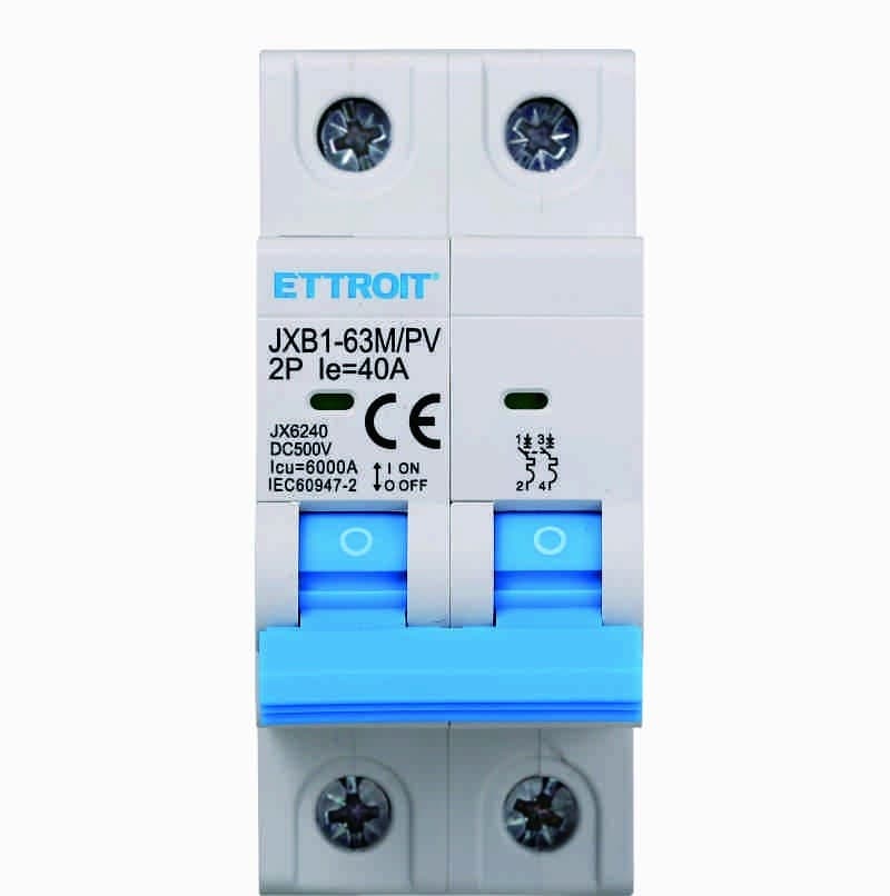 2P INT. Magn. FTV DC 40A 6kA 500V