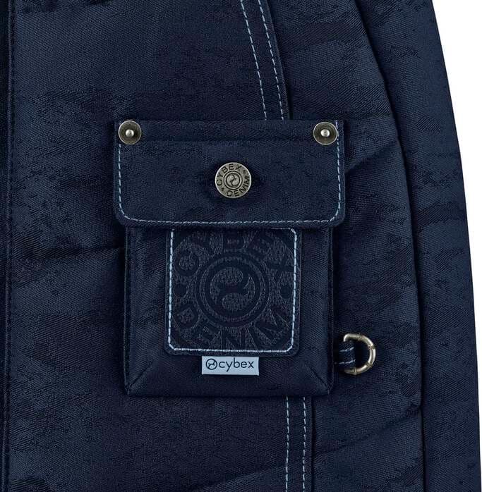 Coprigambe Cybex Platinum Rebellious Luxury Denim Blue - 5
