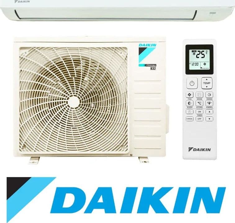 Climatizzatore Daikin FTXQ35A/RXQ35A 12000 BTU (3.5kW) R32 A++/A+ Silenzioso e Efficiente
