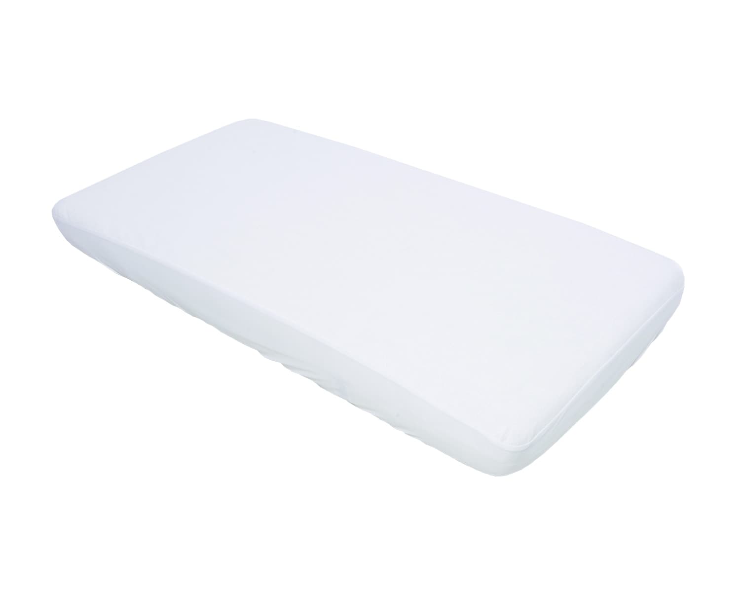 Coprimaterasso in cotone biologico per culla 80/50/8 cm Kikkaboo - 2