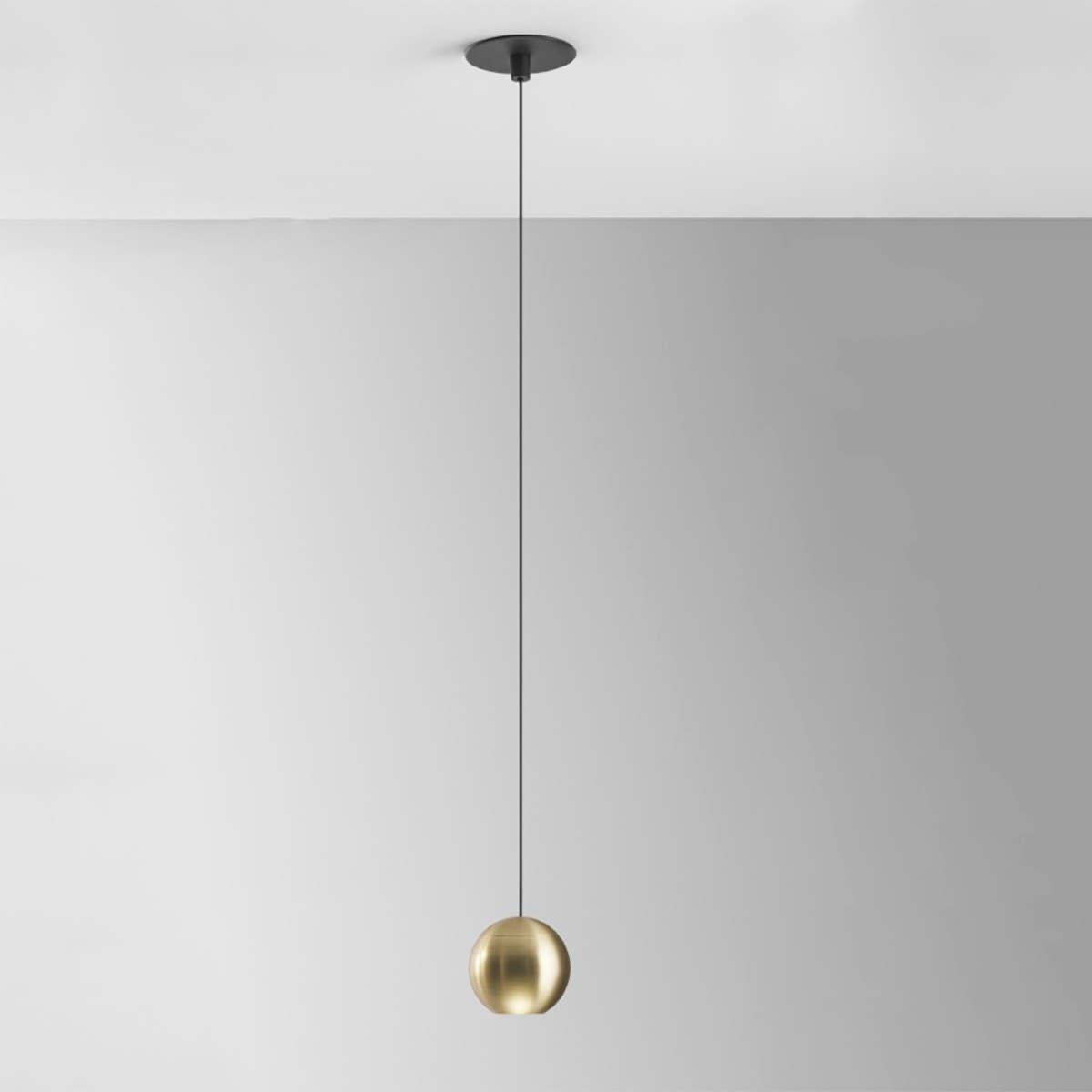 Lampada soffitto incasso led Gea Luce GUYA SI oro sospensione classica - 3