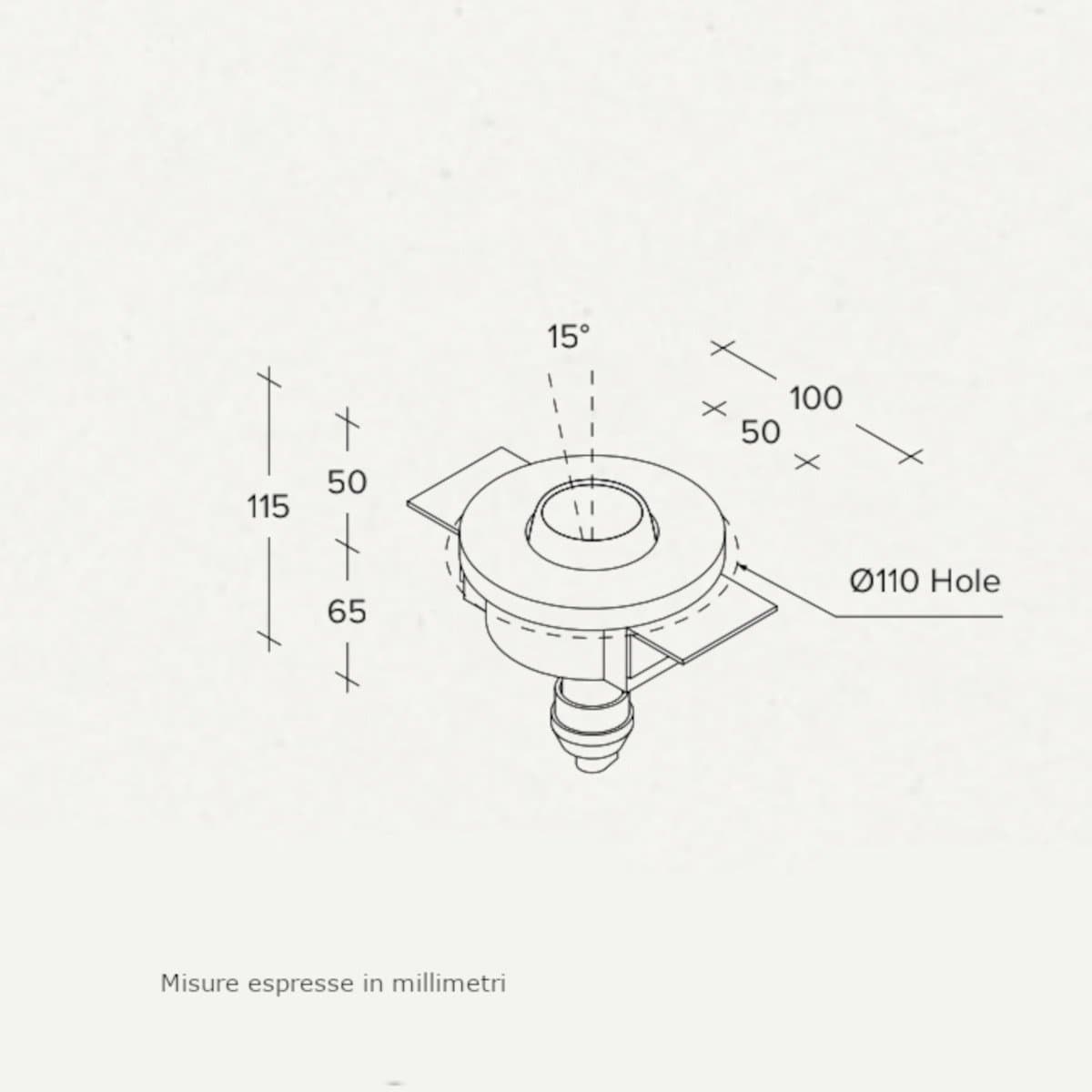 Faretto incasso orientabile Sforzin Illuminazione LELANTO T356 NERO GU10 LED IP20 moderno gesso lampada soffitto - 6