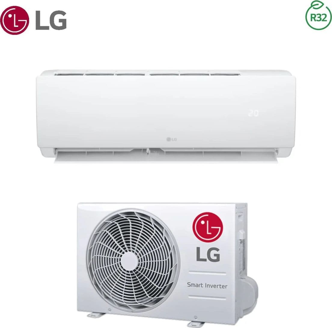 CONDIZIONATORE LG LIBERO WIFI INTEGRATO 12000 BTU MONOSPLIT INVERTER R32 WZ12AWN.SNU1 A++
