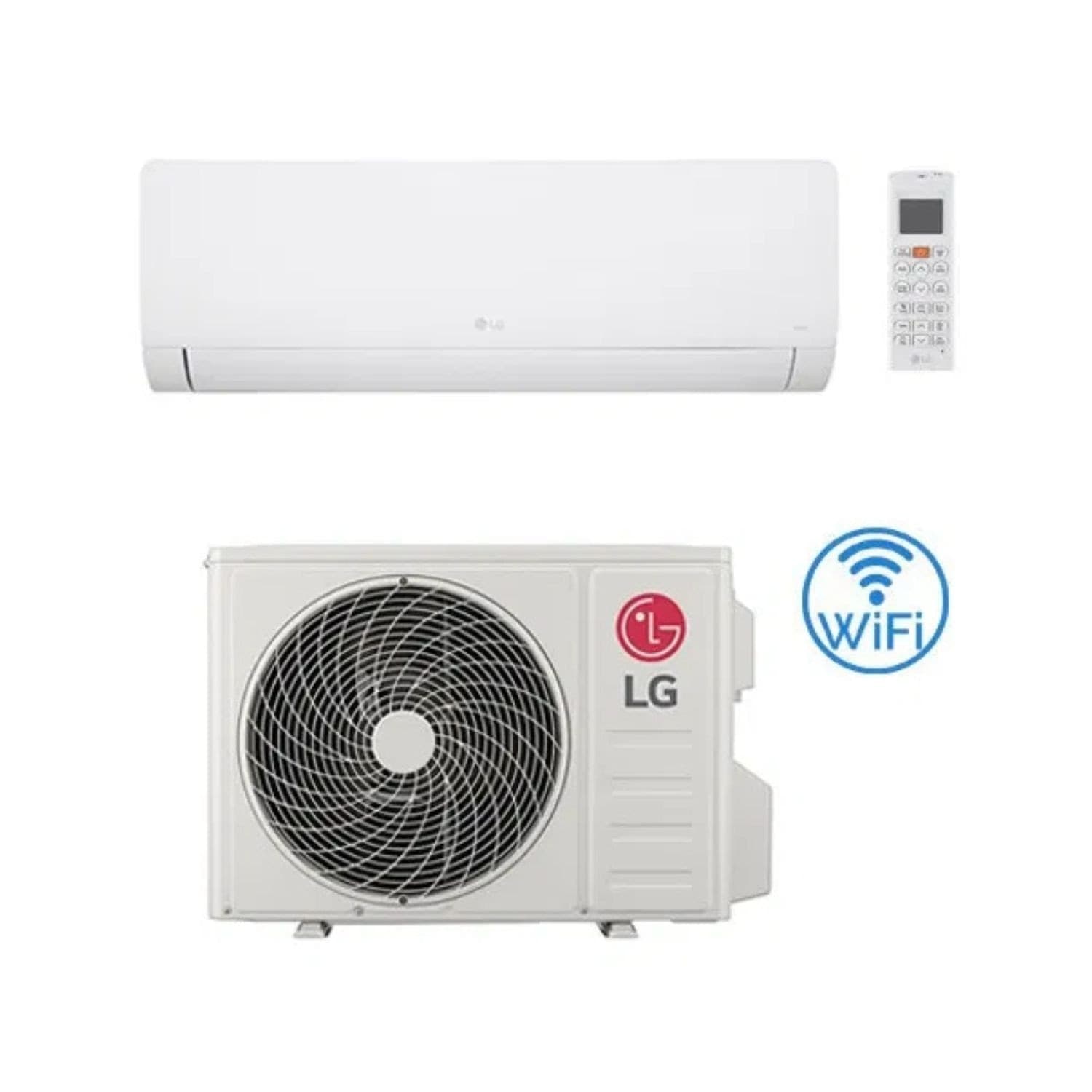 Climatizzatore Condizionatore LG Libero Wi-Fi 18000 BTU WZ18AWU.SUU1 INVERTER R32 classe A++/A+ - 2