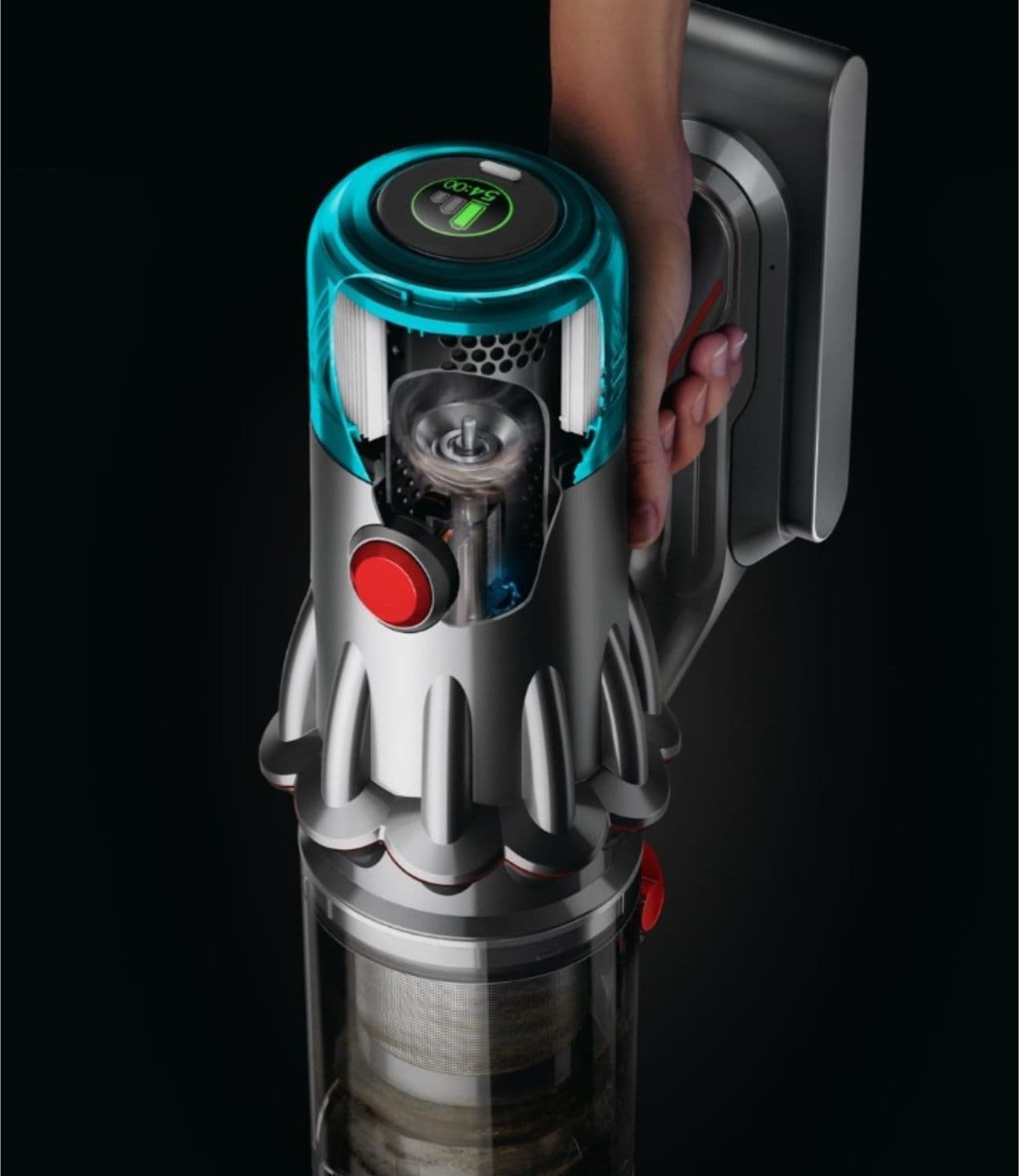 Dyson Aspirapolvere V12 Origin Nichel - 3