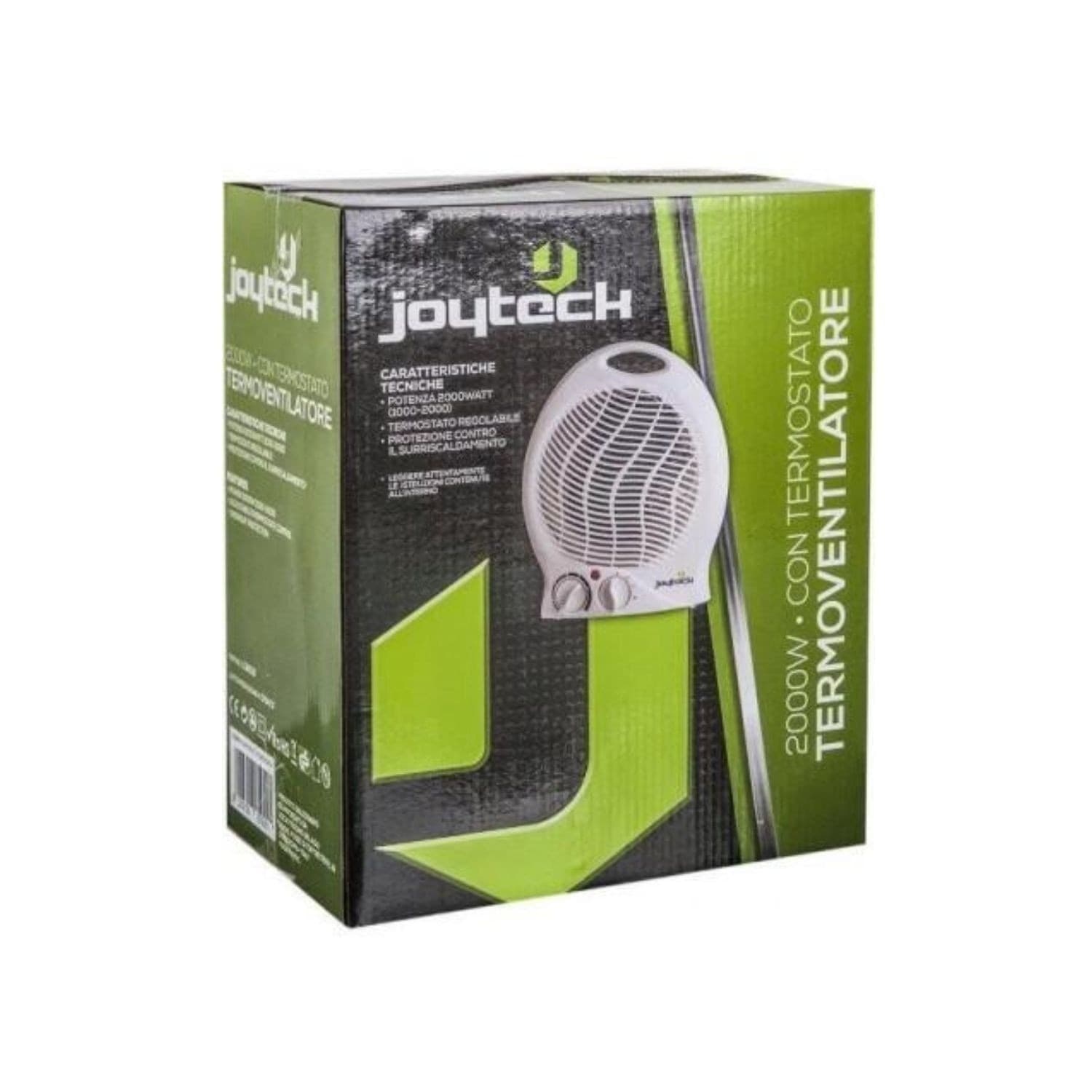 JOYTECH Termoventilatore 2000W Bianco