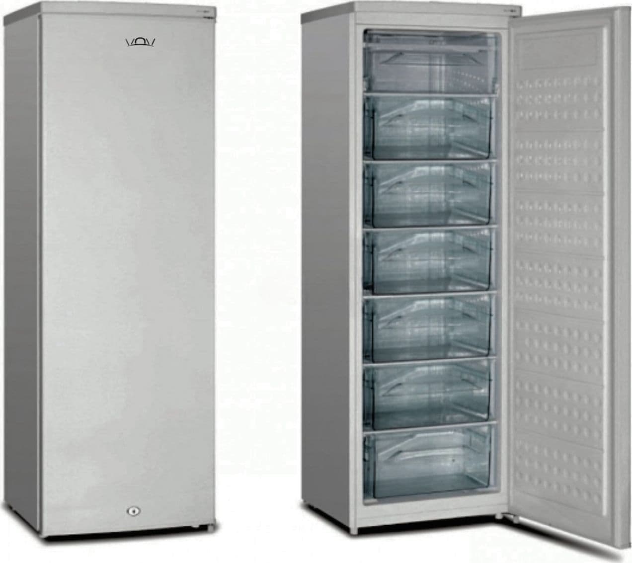 Congelatore Freezer Verticale 275lt Vov VFZD- 275ss