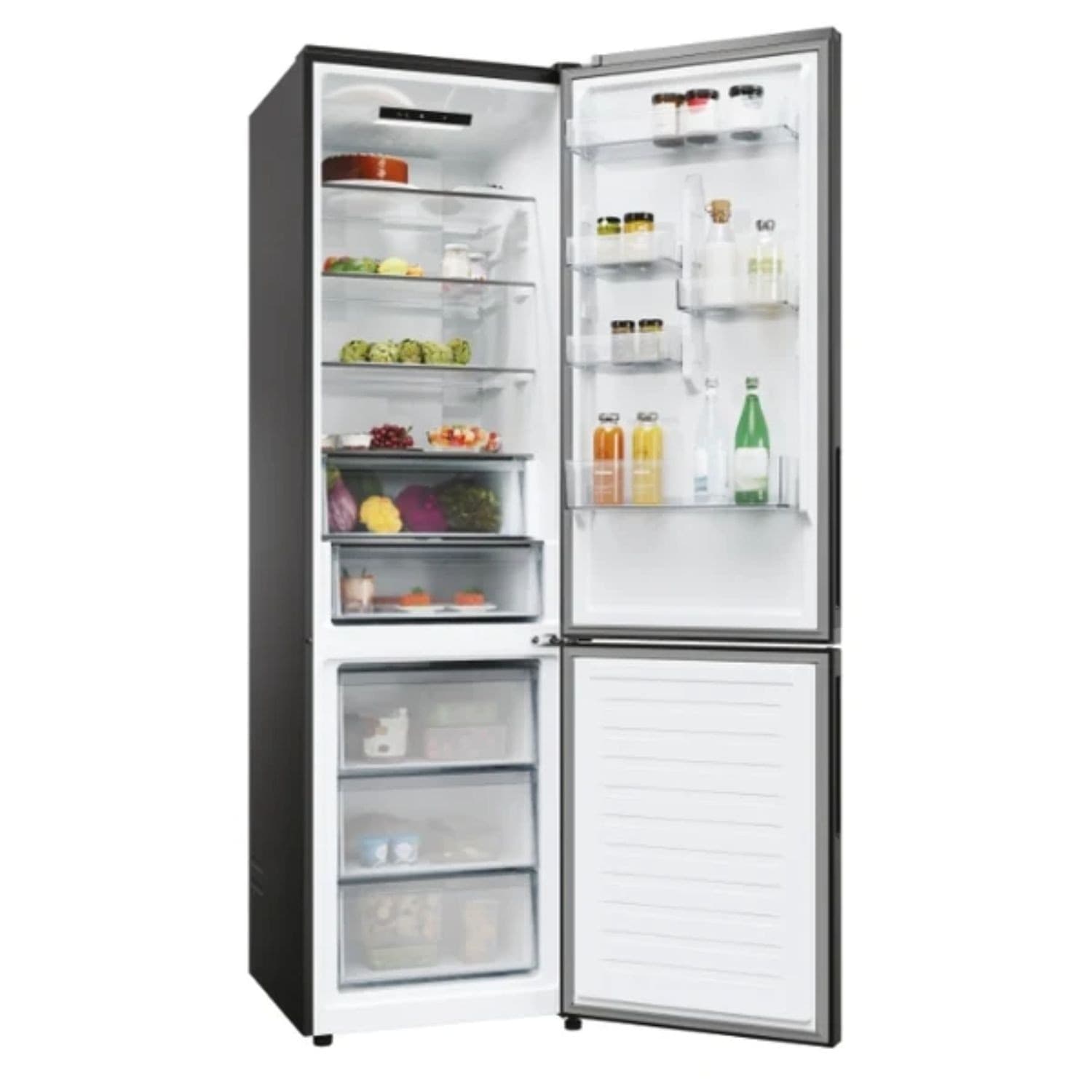 Candy Frigorifero 409 Lt. CNCQ2T620EB BLACK - 7