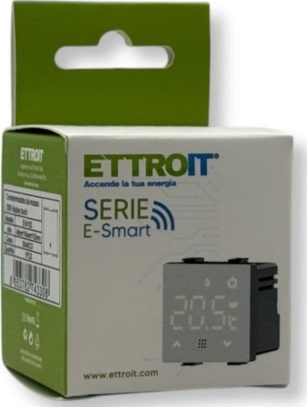 Termostato programmabile da Incasso 230V display touch
