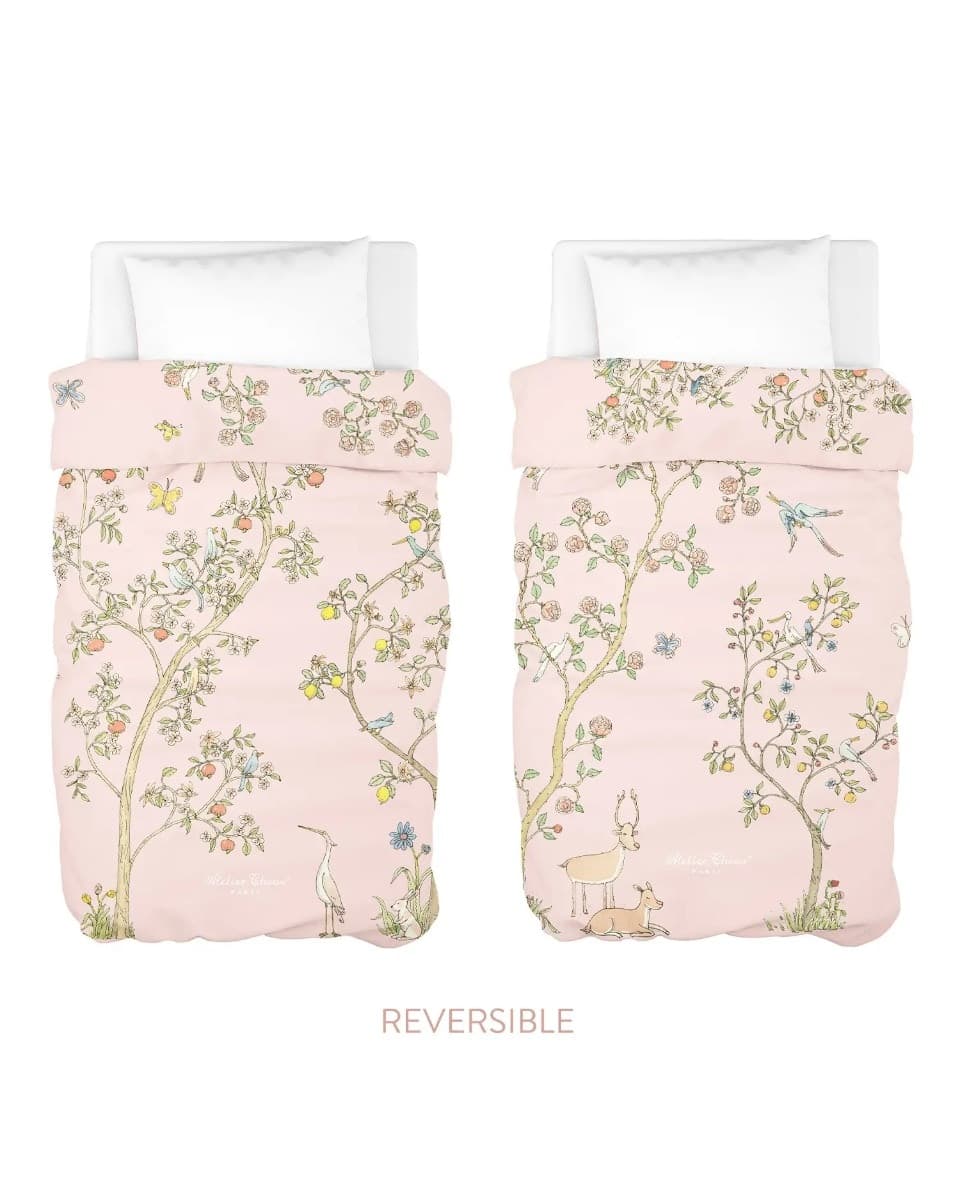 Copripiumino per Letto Singolo Atelier Choux In Bloom Pink