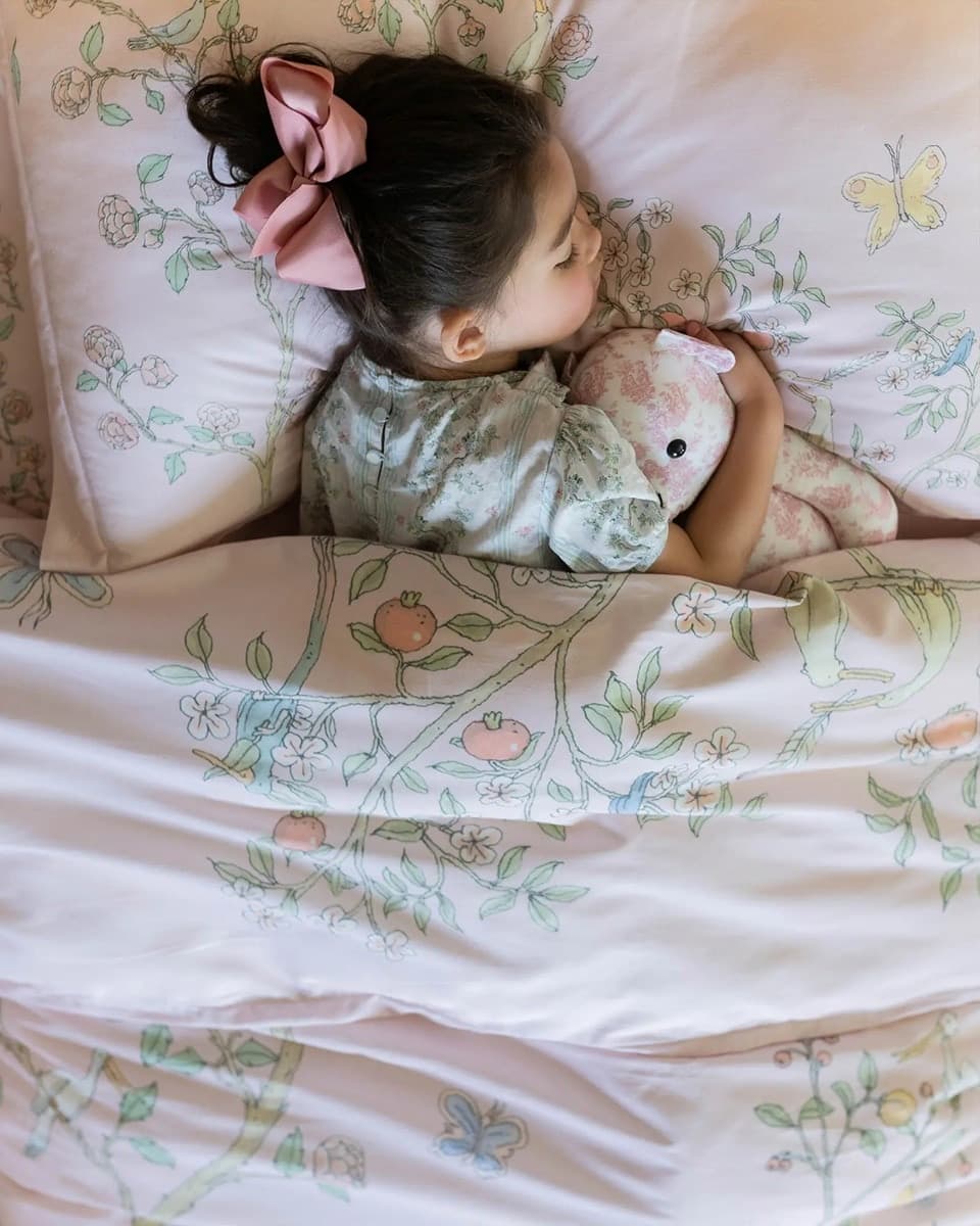 Copripiumino per Letto Singolo Atelier Choux In Bloom Pink - 3