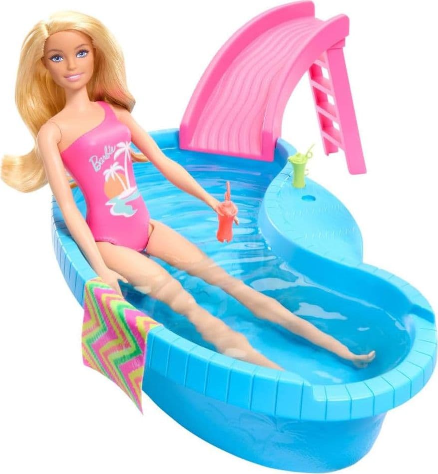 Barbie - Playset Piscina HRJ74 - 2