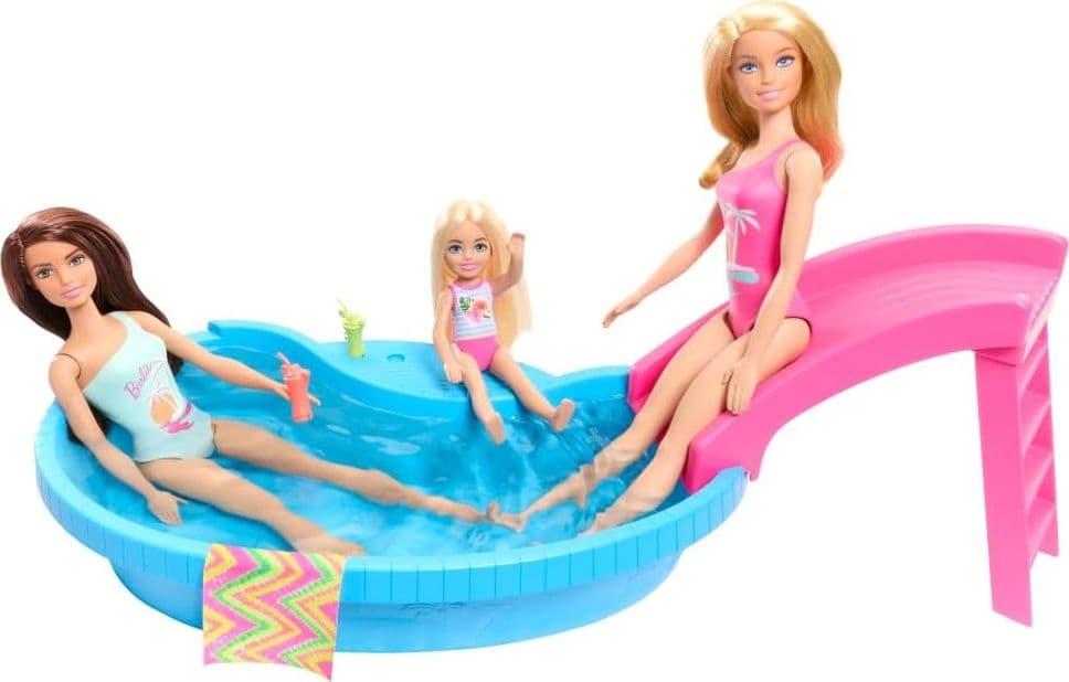 Barbie - Playset Piscina HRJ74 - 3