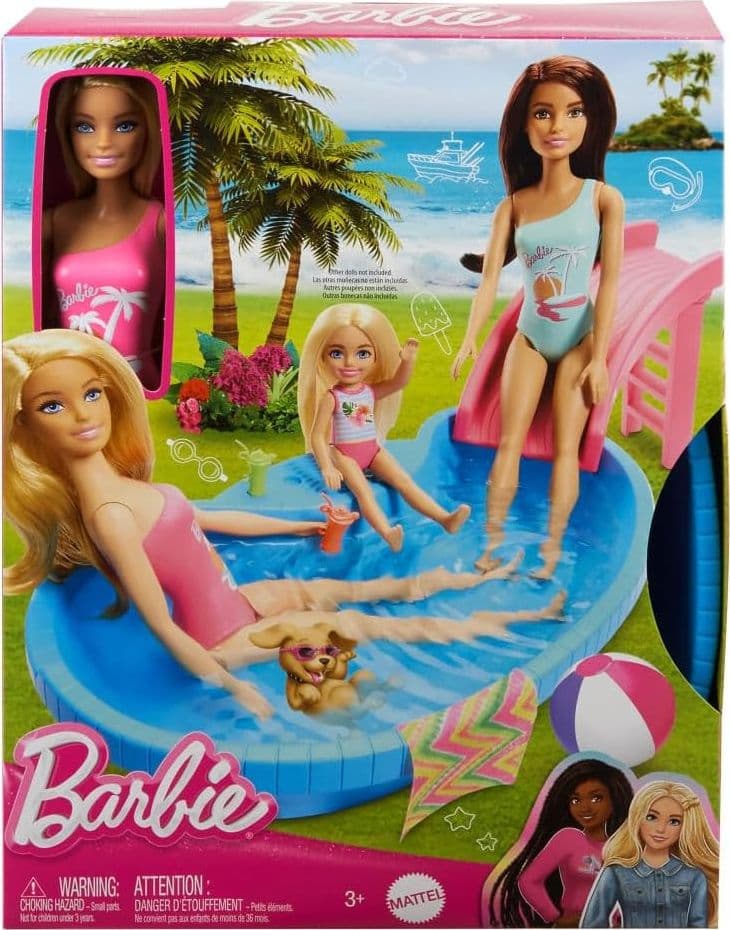 Barbie - Playset Piscina HRJ74 - 4