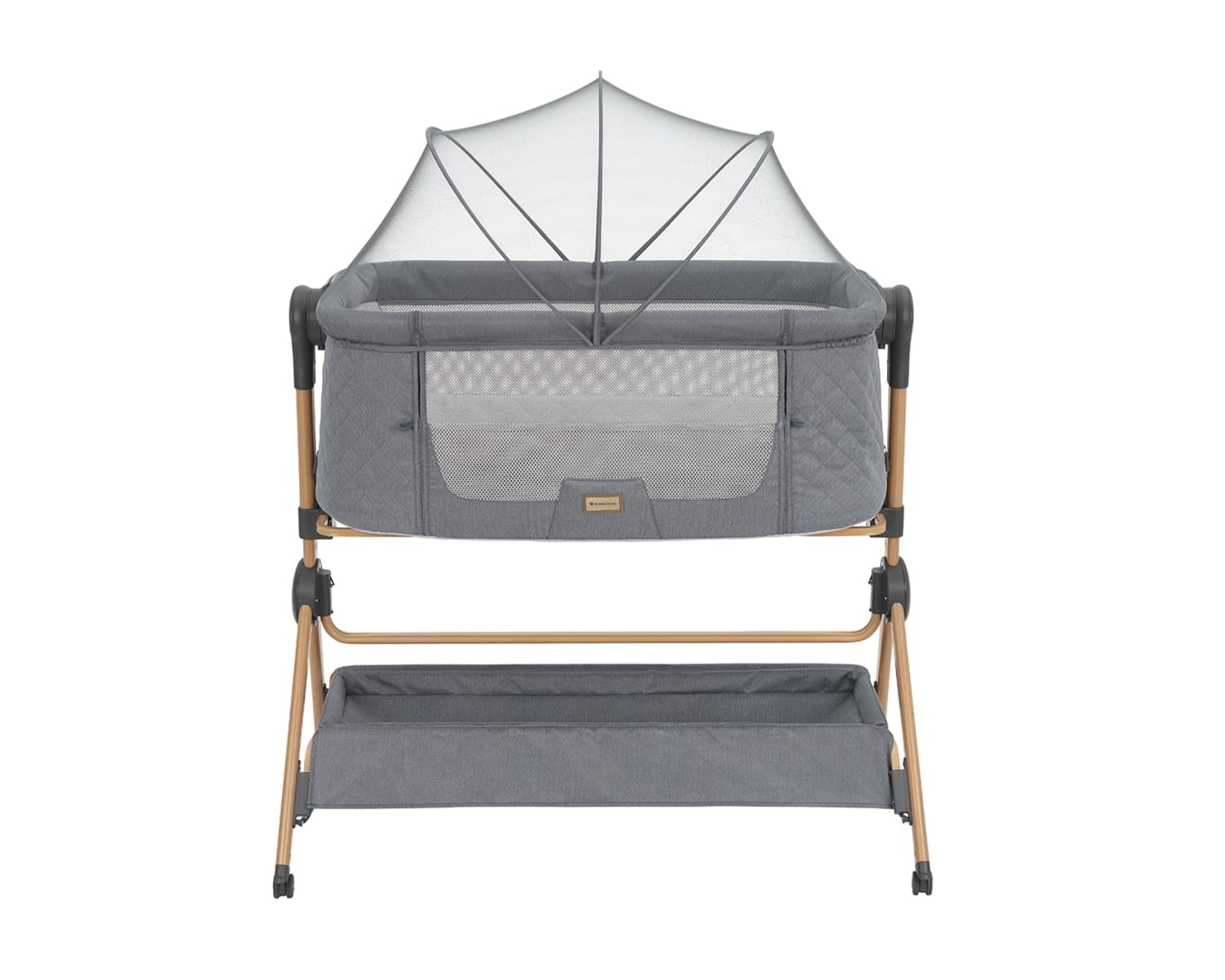 Culla e Seggiolone 2 in 1 Kikkaboo Sleat Me – Grigio