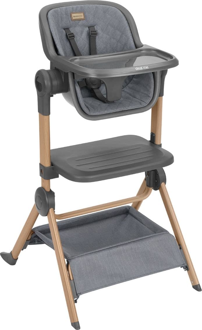 Culla e Seggiolone 2 in 1 Kikkaboo Sleat Me – Grigio