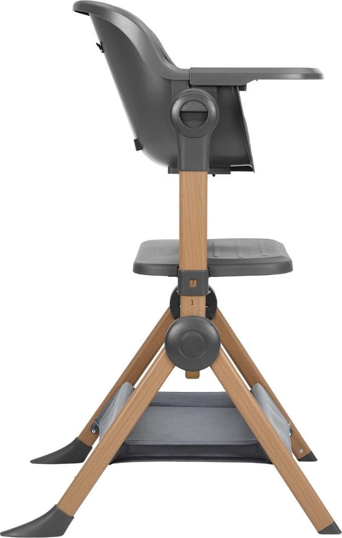 Culla e Seggiolone 2 in 1 Kikkaboo Sleat Me – Grigio
