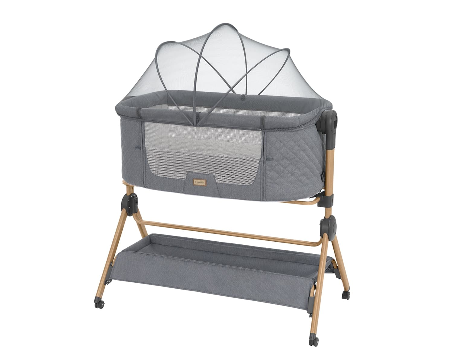 Culla e Seggiolone 2 in 1 Kikkaboo Sleat Me – Grigio