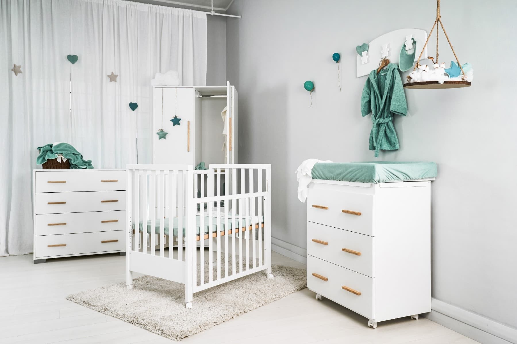 Culla Evolutiva Dreamy +2 Materassi Bianco/Bianco Coccolissimi - 4