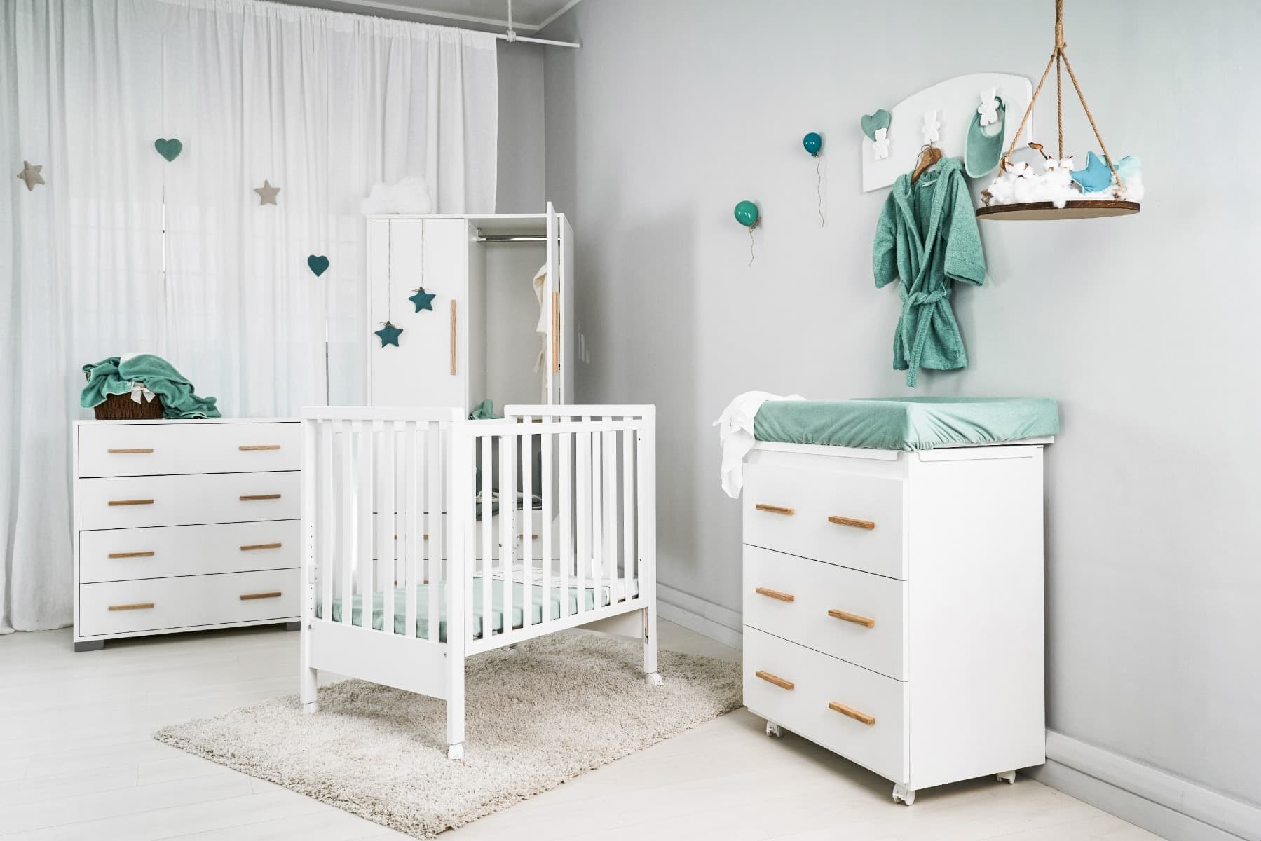 Culla Evolutiva Dreamy +2 Materassi Bianco/Bianco Coccolissimi - 6