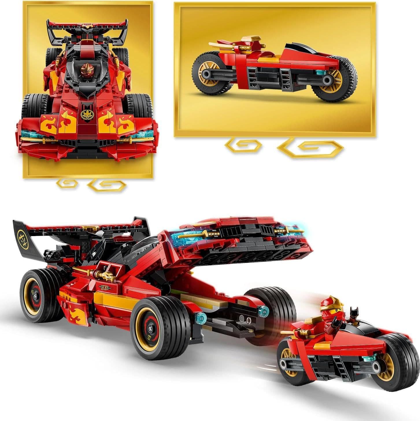 Lego Ninjago - Super-Bolide Ninja X-1-15° Anniversario 71867 - 4