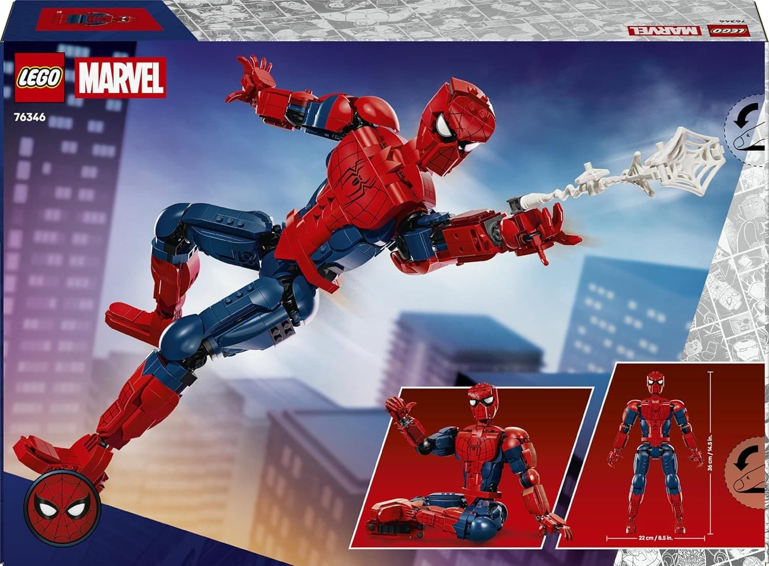 Lego Marvel - Personaggio di Spider-Man 76346 - 7