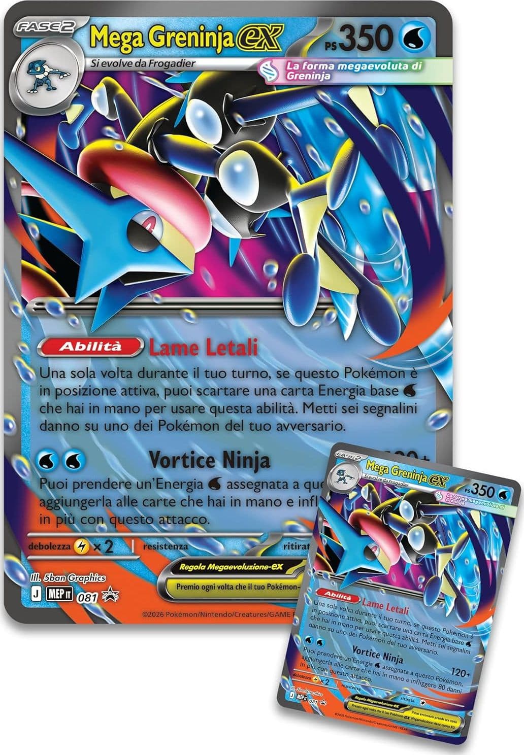 Pokémon - Collezione Premium Mega Greninja-ex del GCC Pokémon - 3