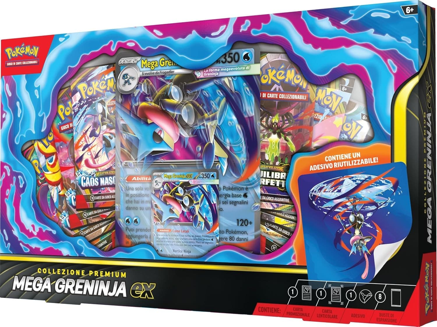 Pokémon - Collezione Premium Mega Greninja-ex del GCC Pokémon - 5
