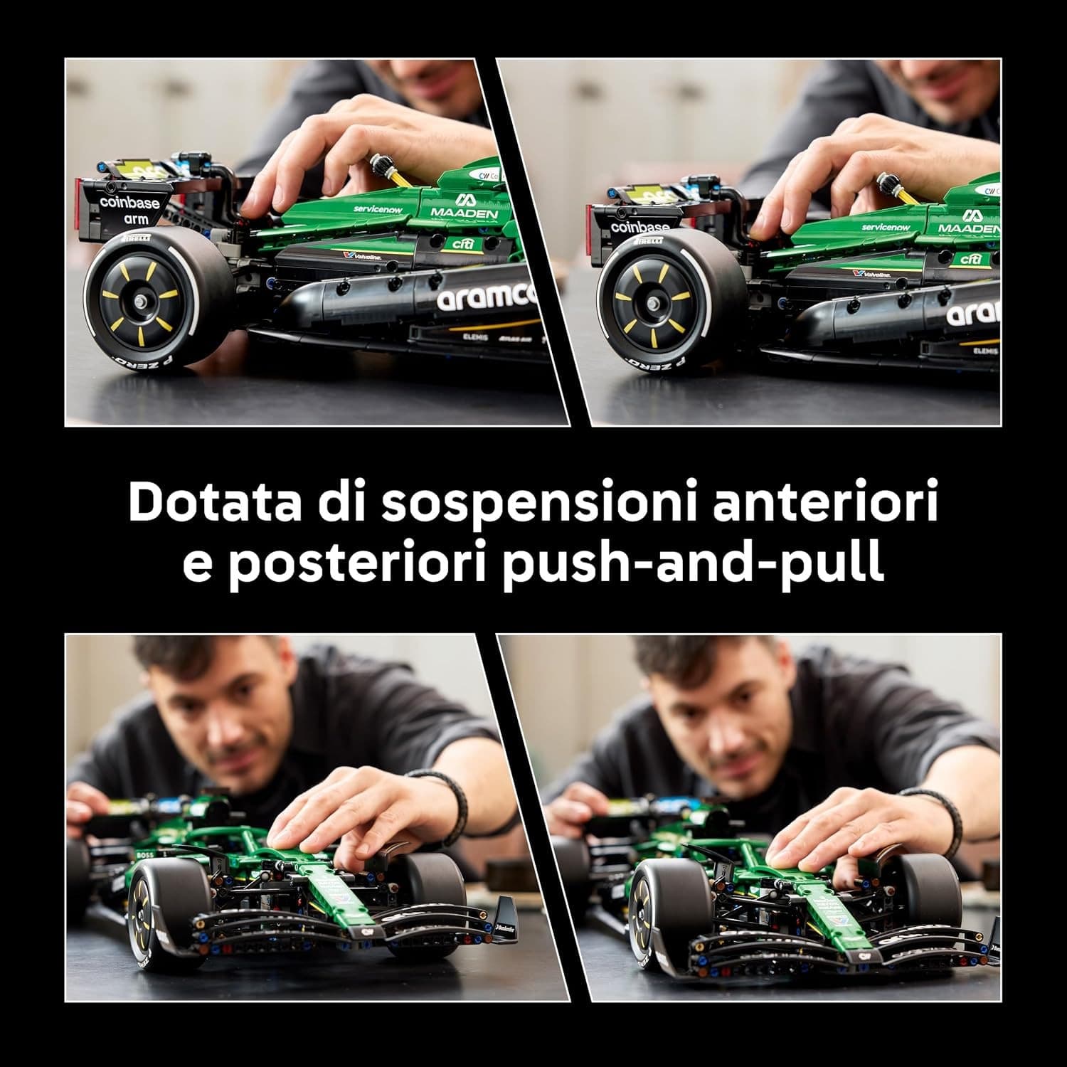 Lego Technic - Auto F1 Aston Martin Aramco AMR24 - 42240 - 3