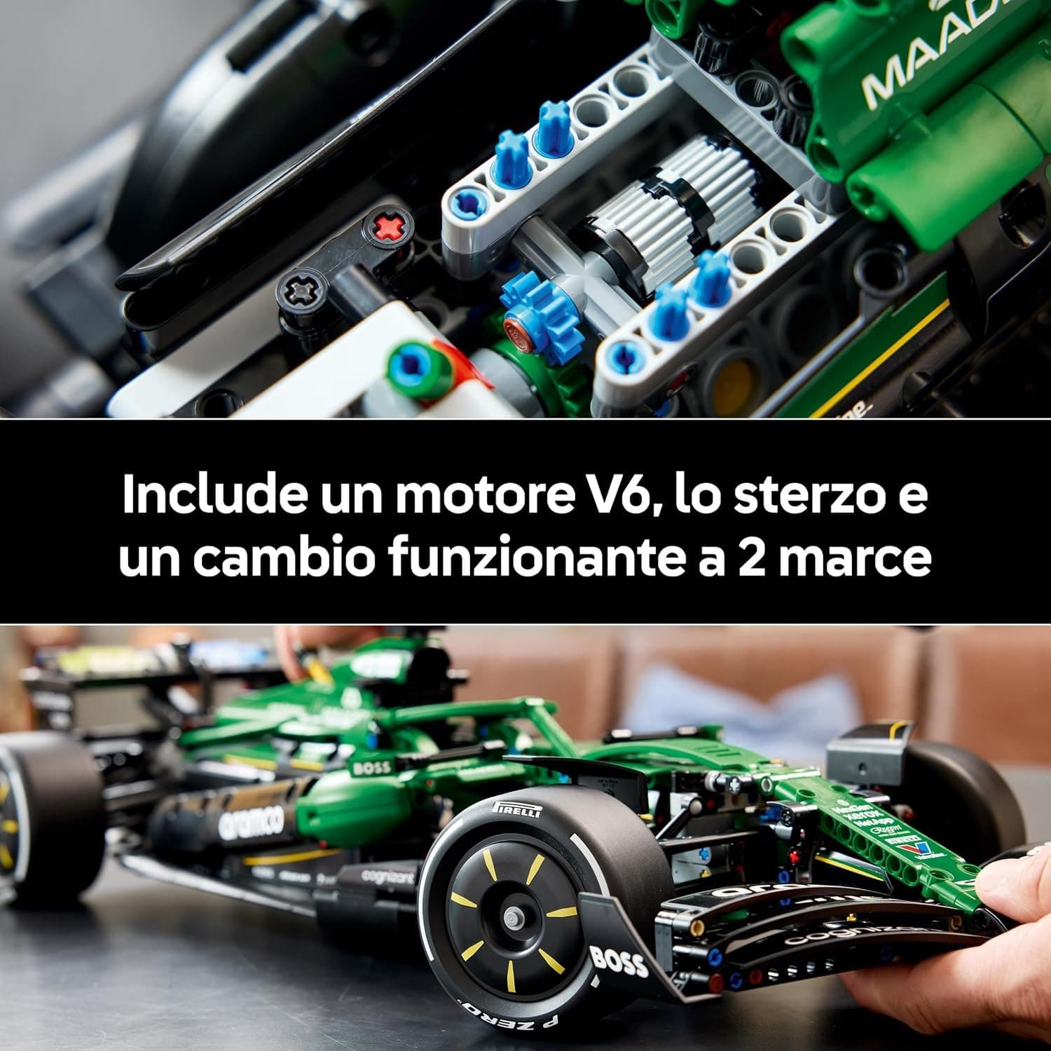 Lego Technic - Auto F1 Aston Martin Aramco AMR24 - 42240 - 4