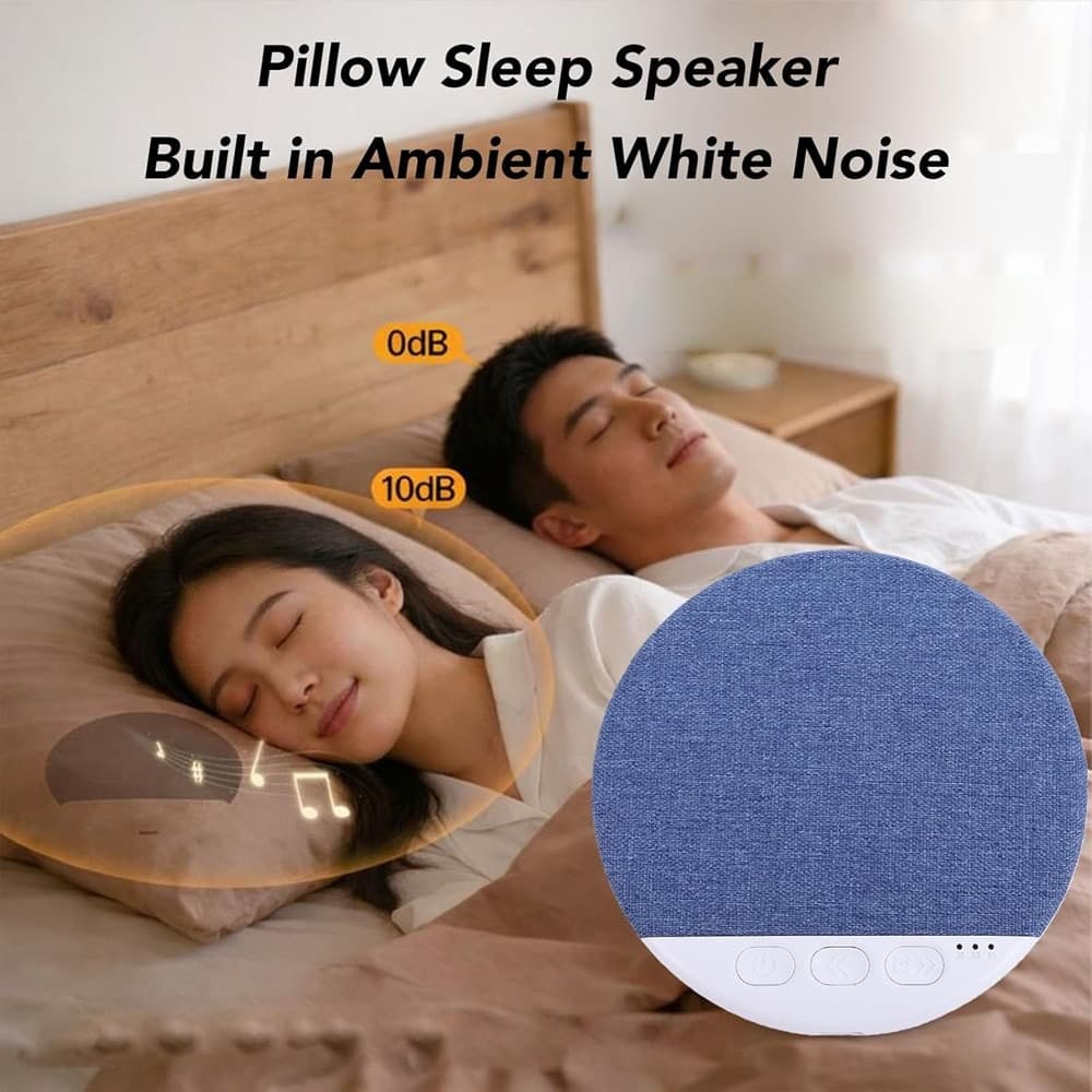 ALTOPARLANTE BLUETOOTH SOTTO CUSCINO SUONO HIFI DESIGN LEGGERO ULTRA SOTTILE PORTATILE - 3
